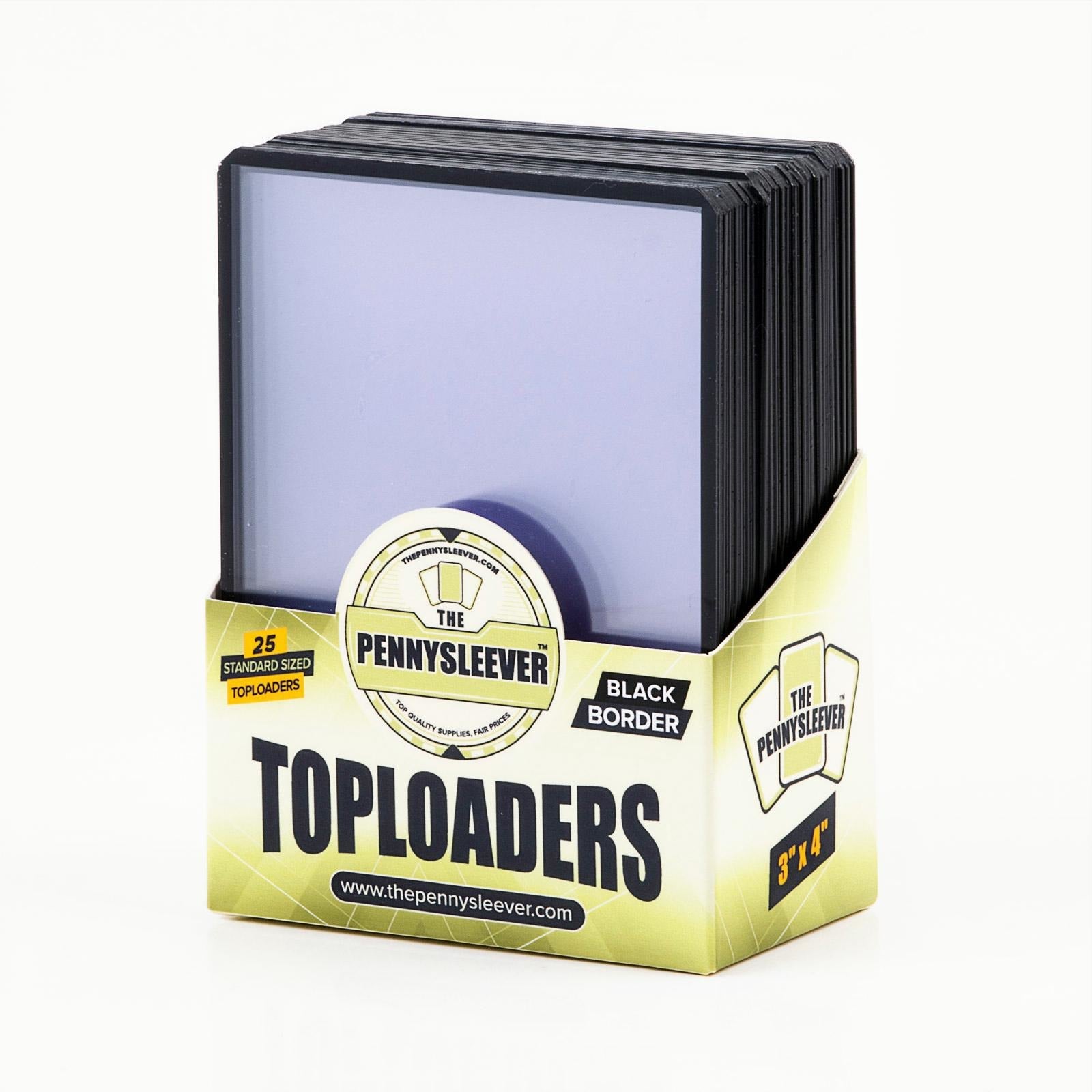 35 pt Colored Border Toploader (25 count)