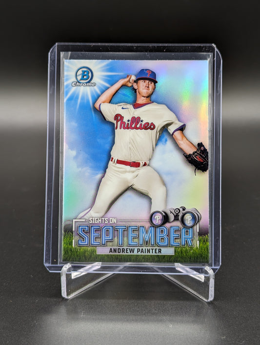 2023 Bowman Chrome Sights On September #SOS-16 Andrew Painter Phillies