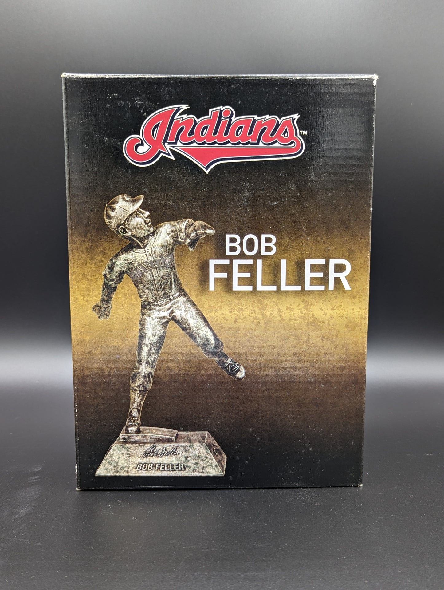 Cleveland Indians Stadium Giveaway SGA Bob Feller Statue New In Box