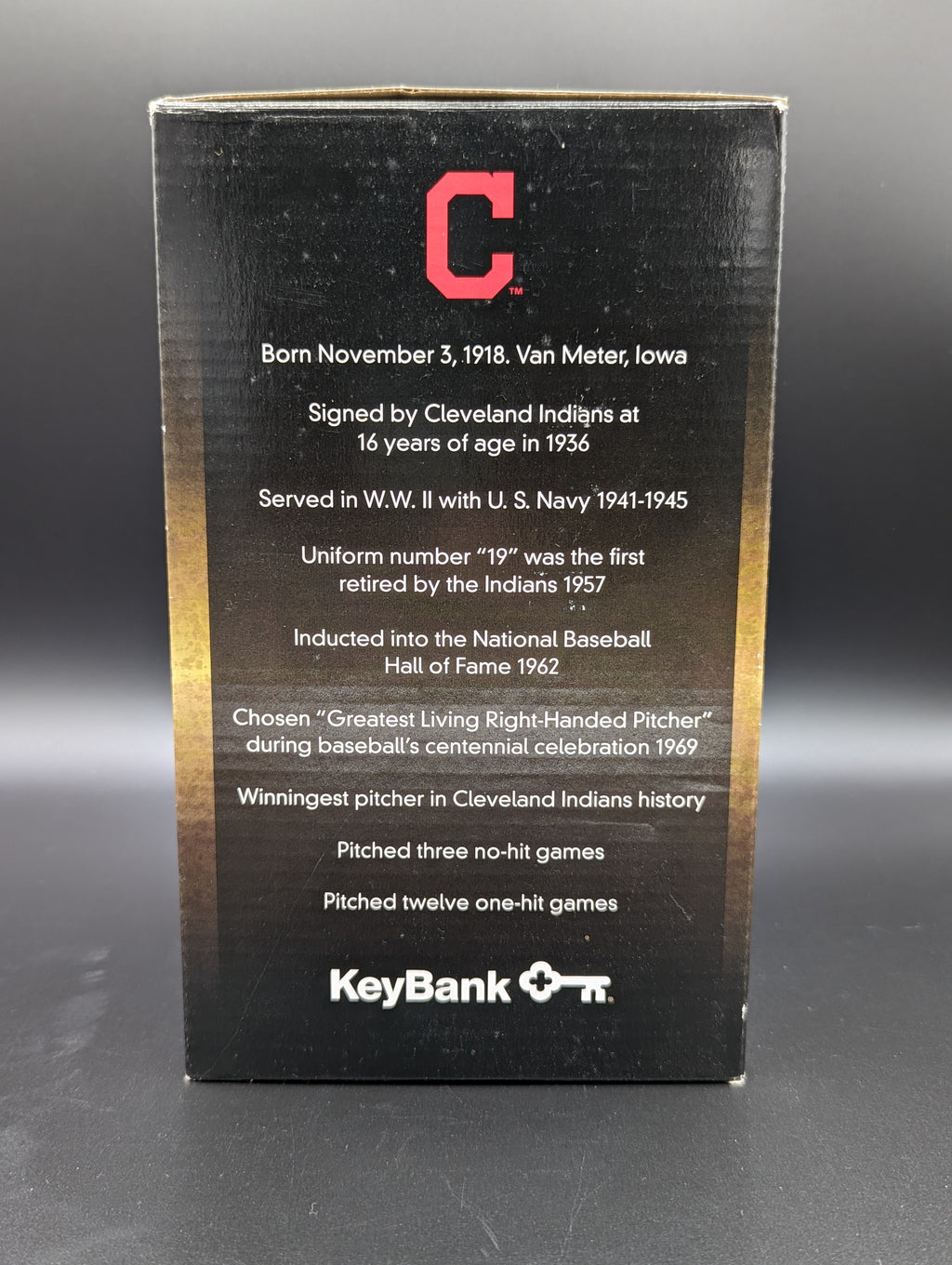 Cleveland Indians Stadium Giveaway SGA Bob Feller Statue New In Box