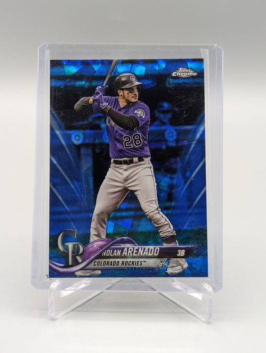 2018 Topps Chrome Sapphire #150 Nolan Arenado Rockies