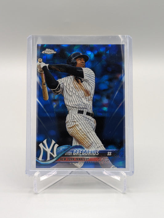 2018 Topps Chrome Sapphire #576 Didi Gregorius Yankees