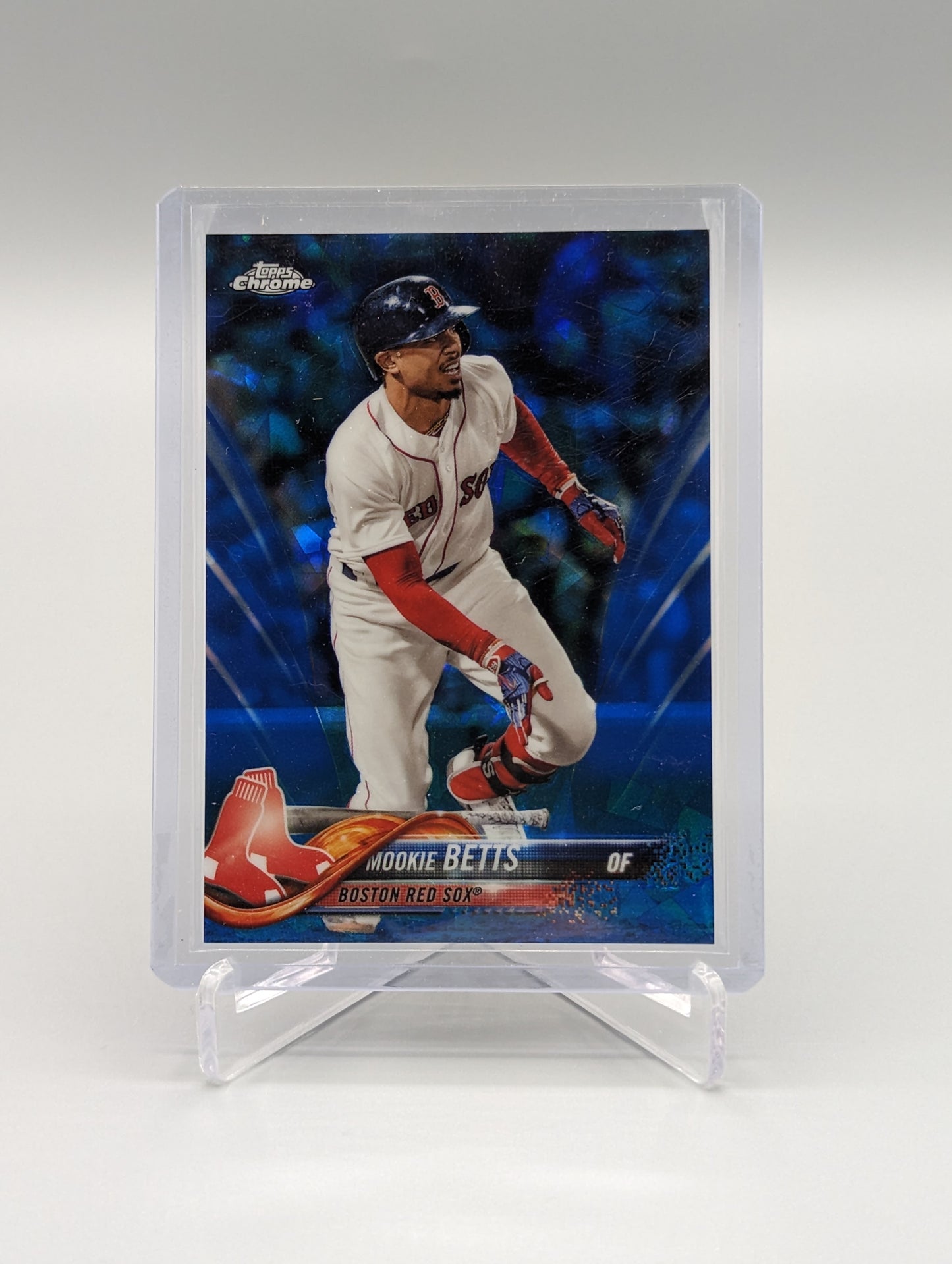 2018 Topps Chrome Sapphire #140 Mookie Betts Red Sox