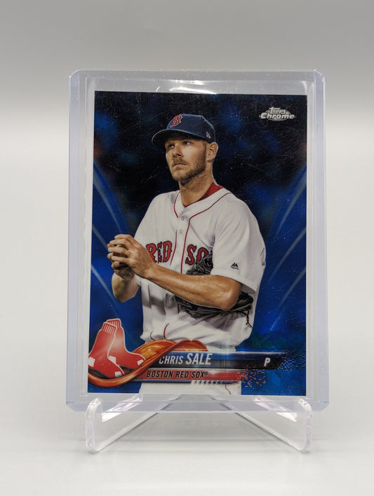 2018 Topps Chrome Sapphire #20 Chris Sale Red Sox