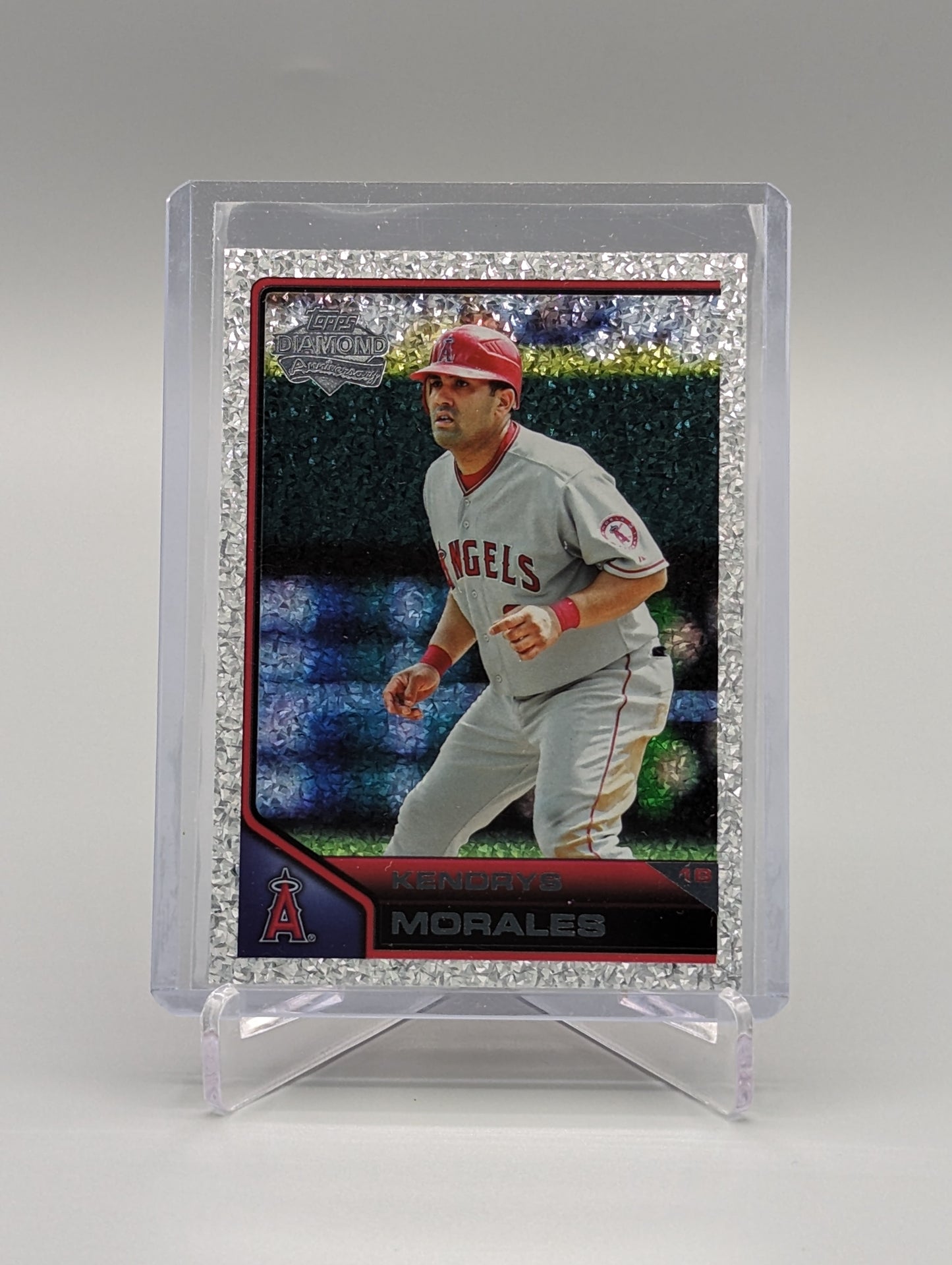 2011 Topps Lineage Diamond Anniversary Platinum Refractor #14 Kendrys Morales Angels