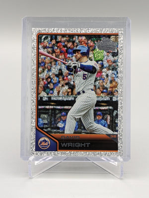 2011 Topps Lineage Diamond Platinum Refractor #77 David Wright Mets