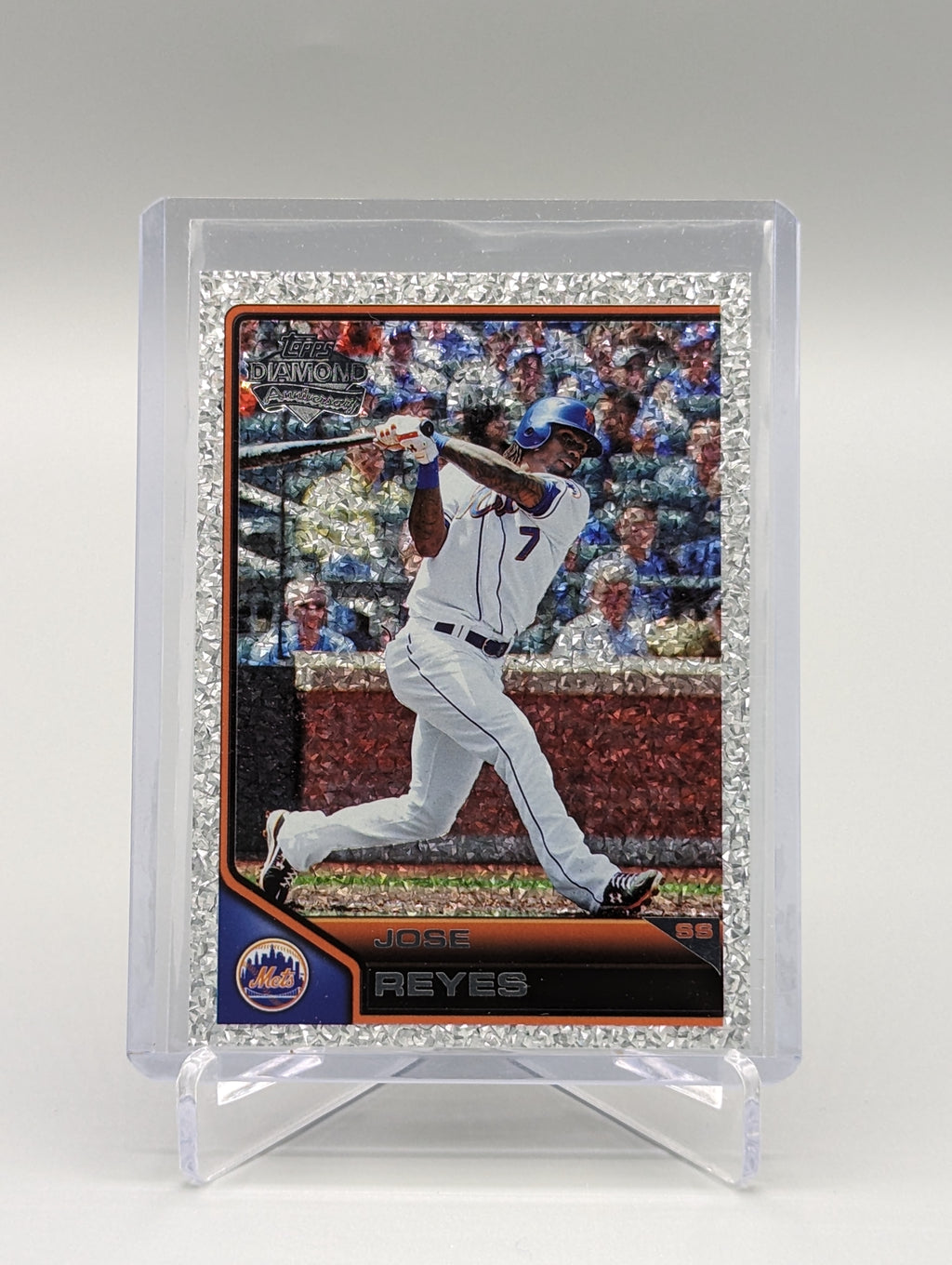 2011 Topps Lineage Diamond Anniversary Platinum Refractor #165 Jose Reyes Mets