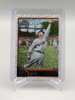 2011 Topps Lineage Diamond Platinum Refractor #186 Mel Ott Giants