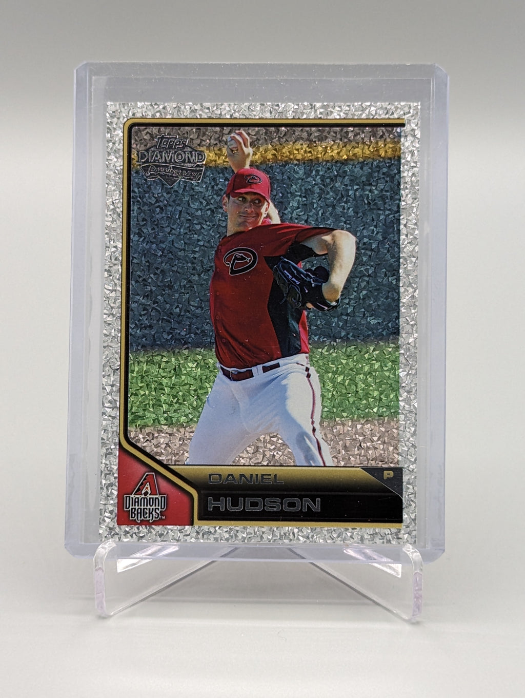 2011 Topps Lineage Diamond Anniversary Platinum Refractor #188 Daniel Hudson Diamondbacks