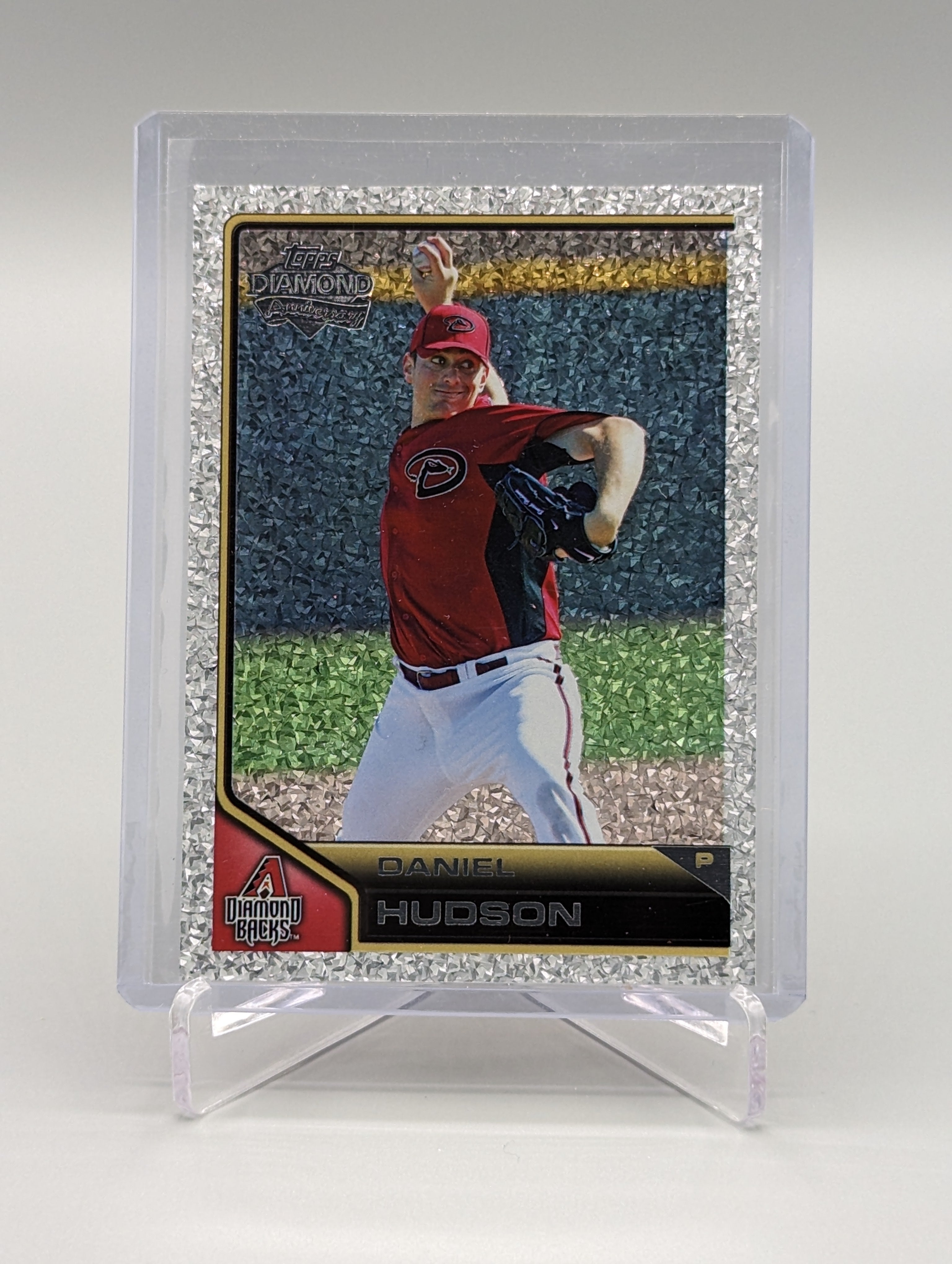 2011 Topps Lineage Diamond Anniversary Platinum Refractor #188 Daniel Hudson Diamondbacks