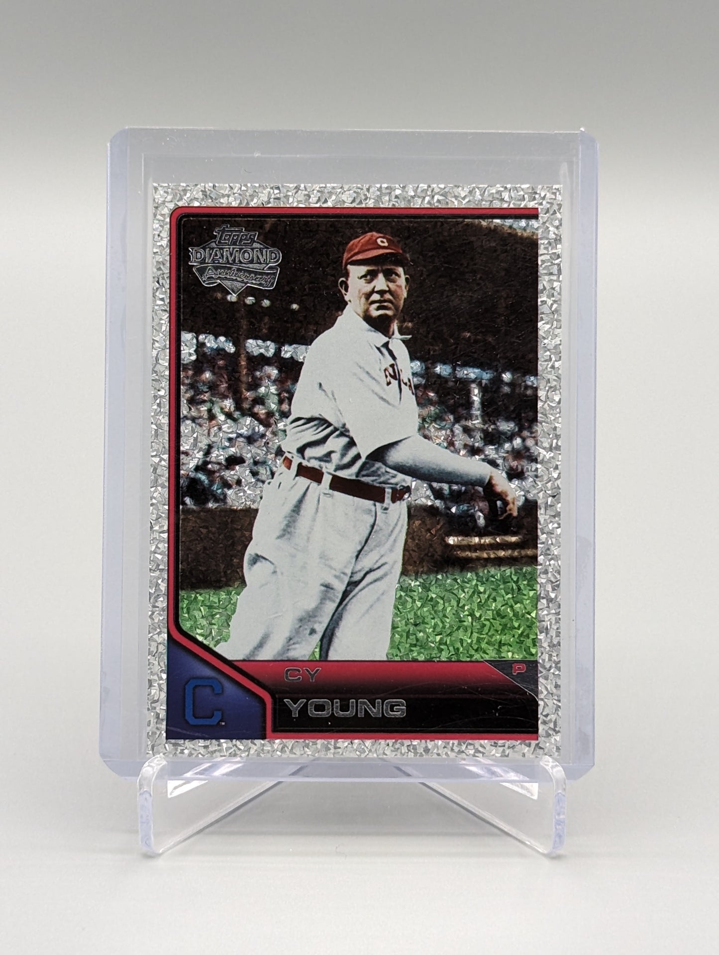 2011 Topps Lineage Diamond Anniversary Platinum Refractor #106 Cy Young Indians Spiders