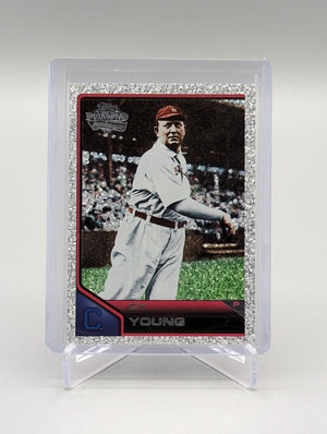 2011 Topps Lineage Diamond Platinum Refractor #106 Cy Young Indians Spiders
