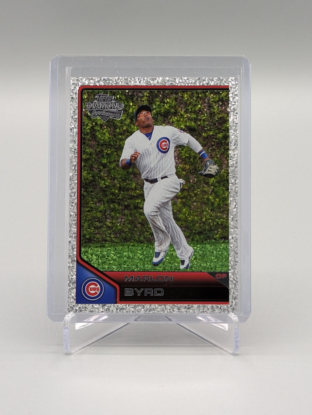 2011 Topps Lineage Diamond Anniversary Platinum Refractor #180 Marlon Byrd Cubs
