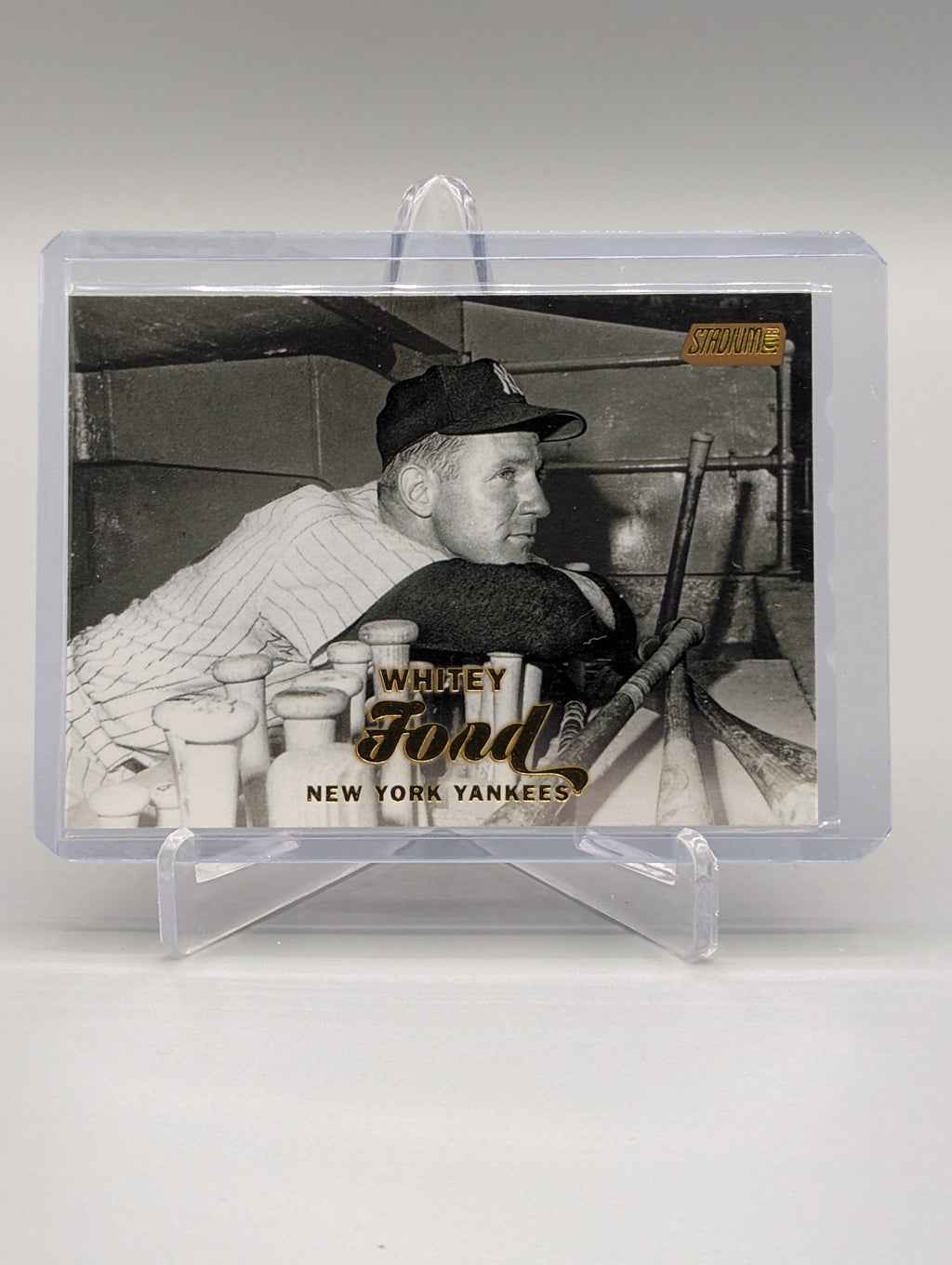 2017 Topps Stadium Club Gold #67 Whitey Ford Yankees