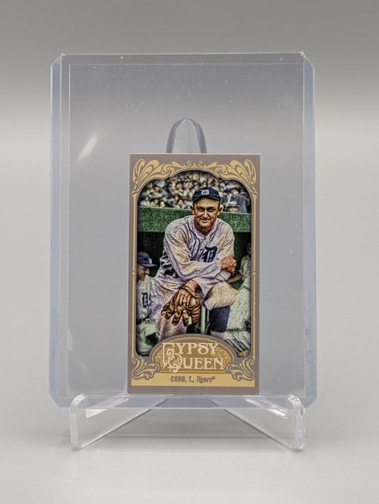 2012 Topps Gypsy Queen Mini Image Variation SP #229 Ty Cobb Tigers