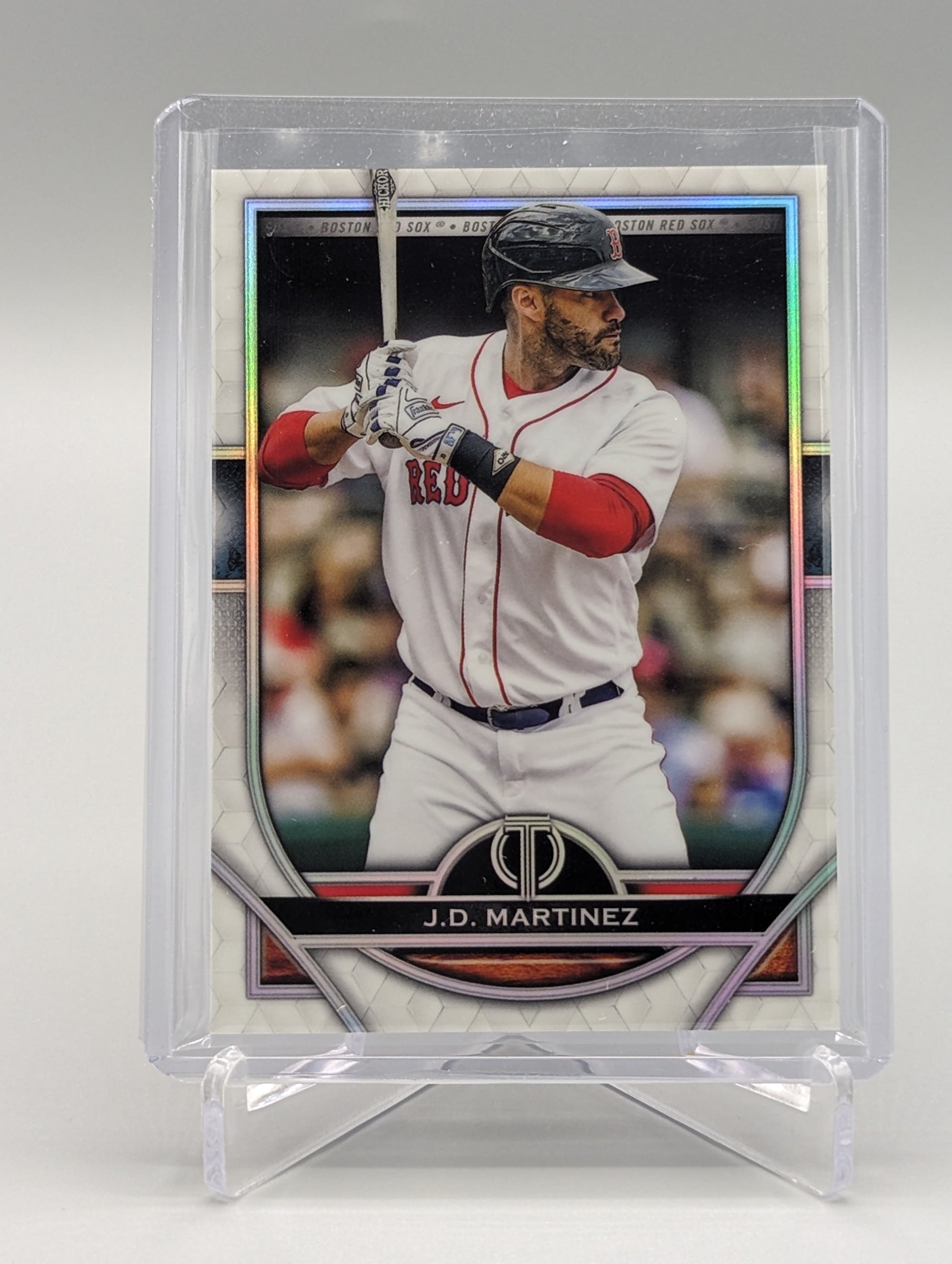 2021 Topps Tribute #12 J.D. Martinez Red Sox
