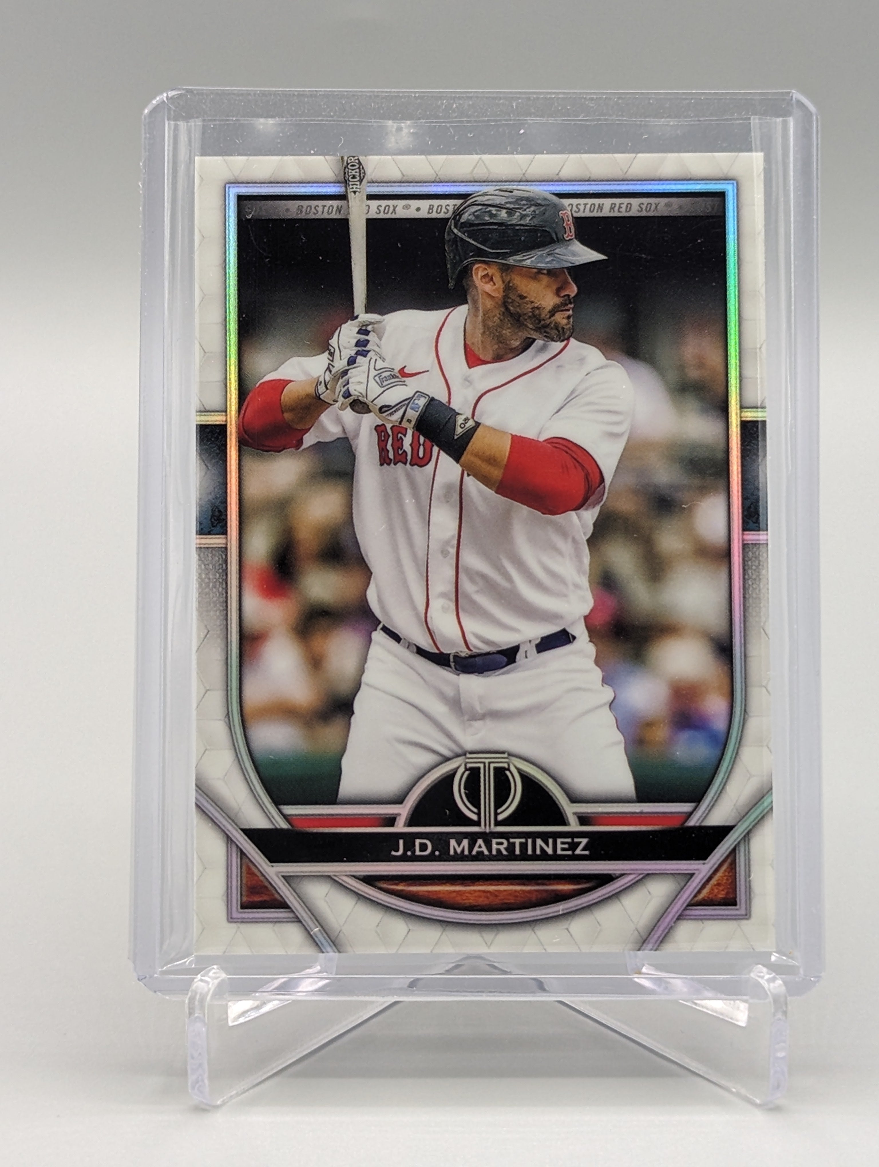 2021 Topps Tribute #12 J.D. Martinez Red Sox