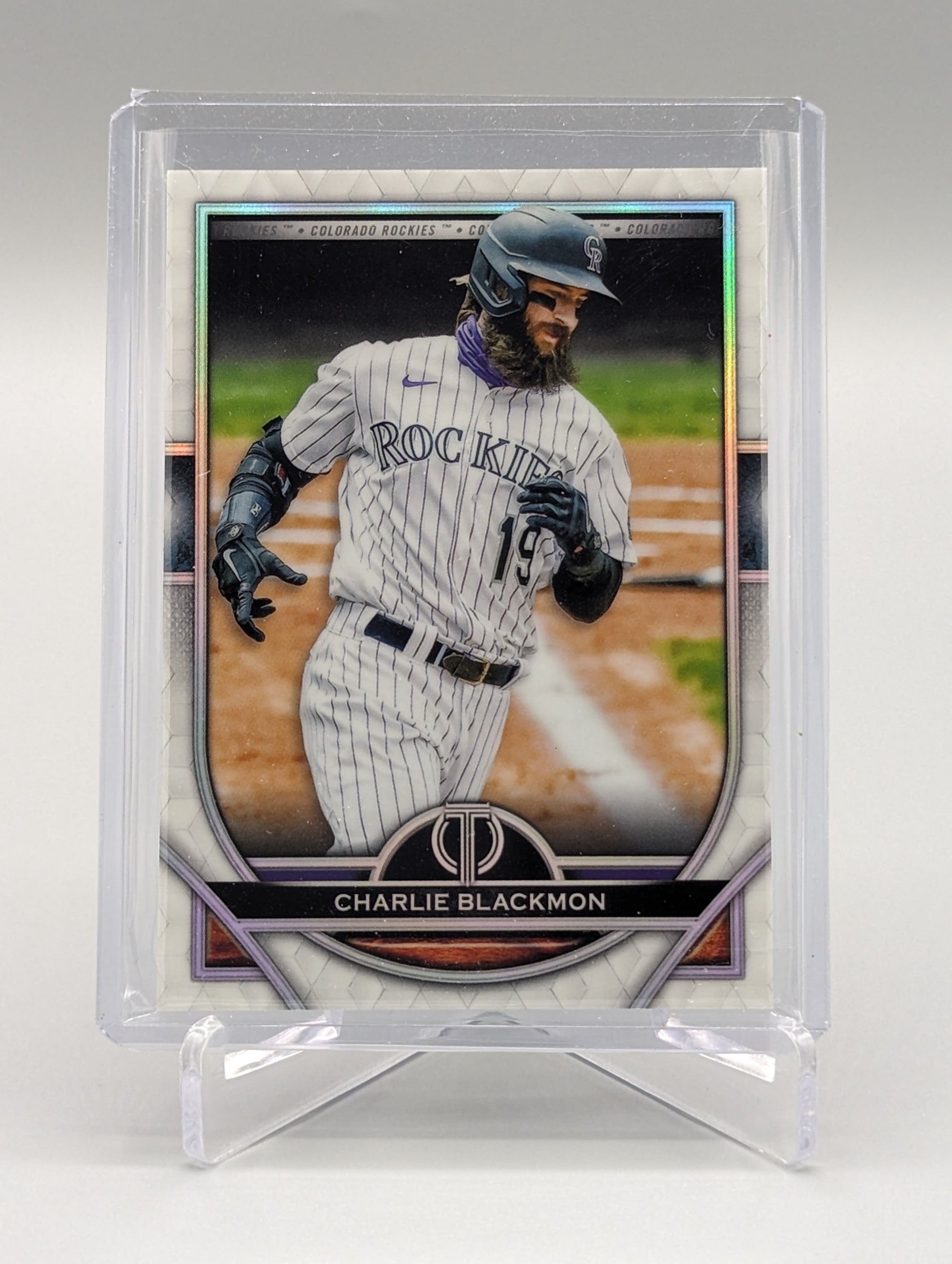 2021 Topps Tribute #8 Charlie Blackmon Rockies