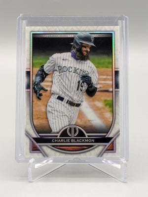 2021 Topps Tribute #8 Charlie Blackmon Rockies
