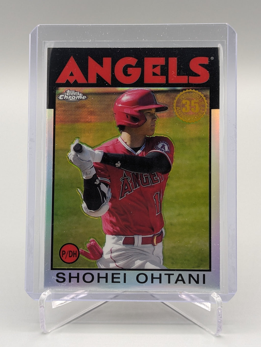 2021 Topps Chrome 35th Anniversary #86BC-9 Shohei Ohtani Angels