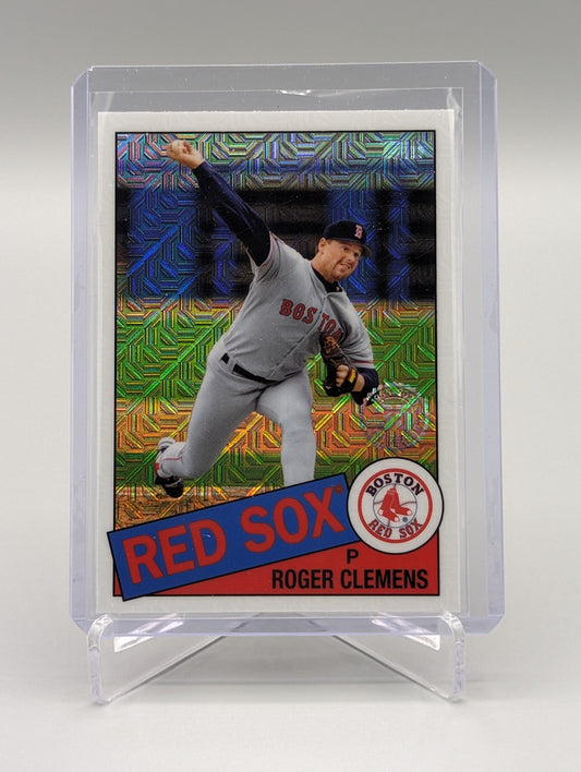 2020 Topps Chrome 35th Anniversary Mojo Refractor #CPC-25 Roger Clemens Red Sox