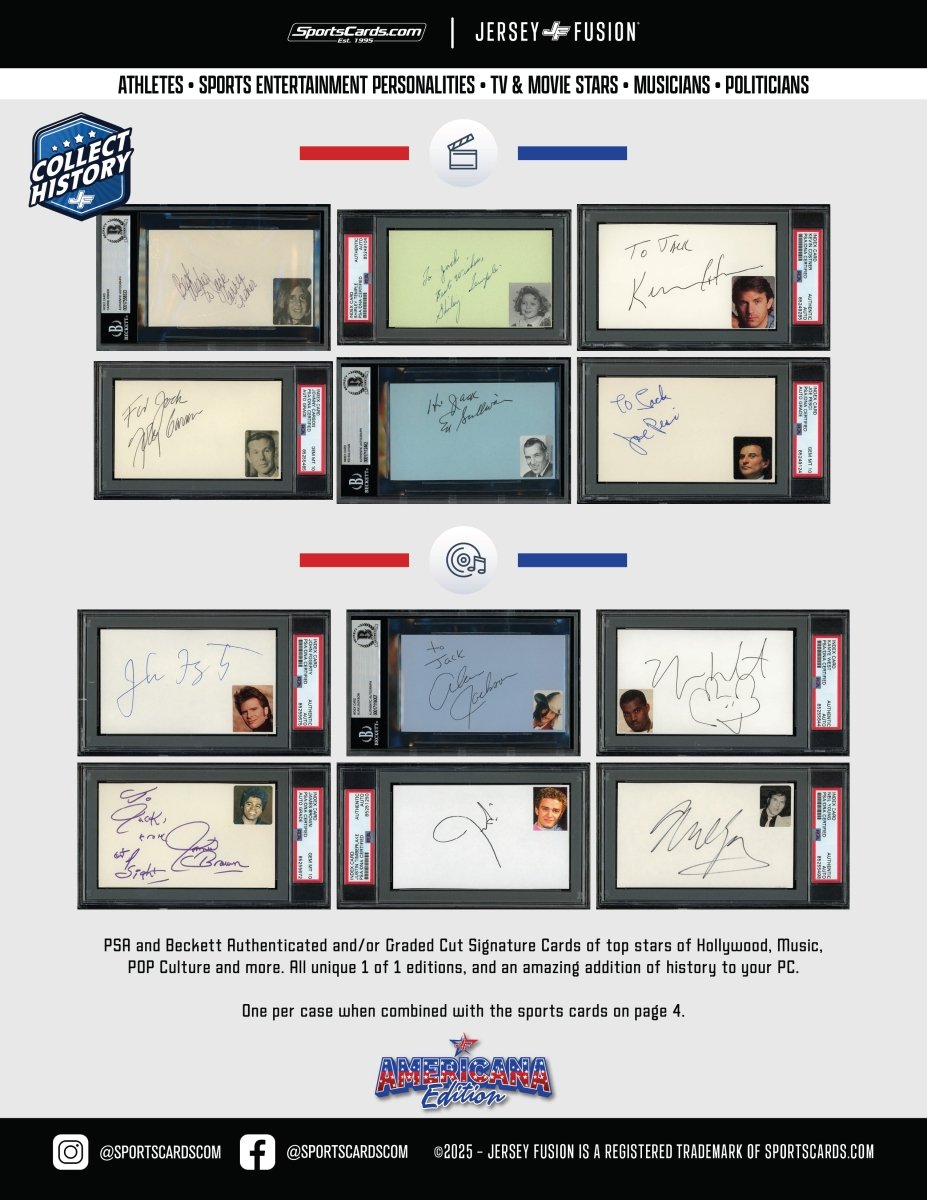 Jersey Fusion Americana Edition Case - (32) Boxes
