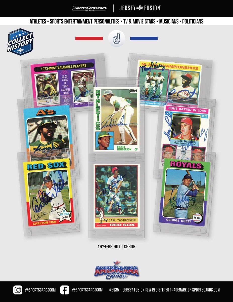 Jersey Fusion Americana Edition Case - (32) Boxes