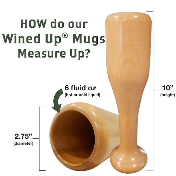 Seattle Mariners Wined Up® | Baseball Bat Wine Mug