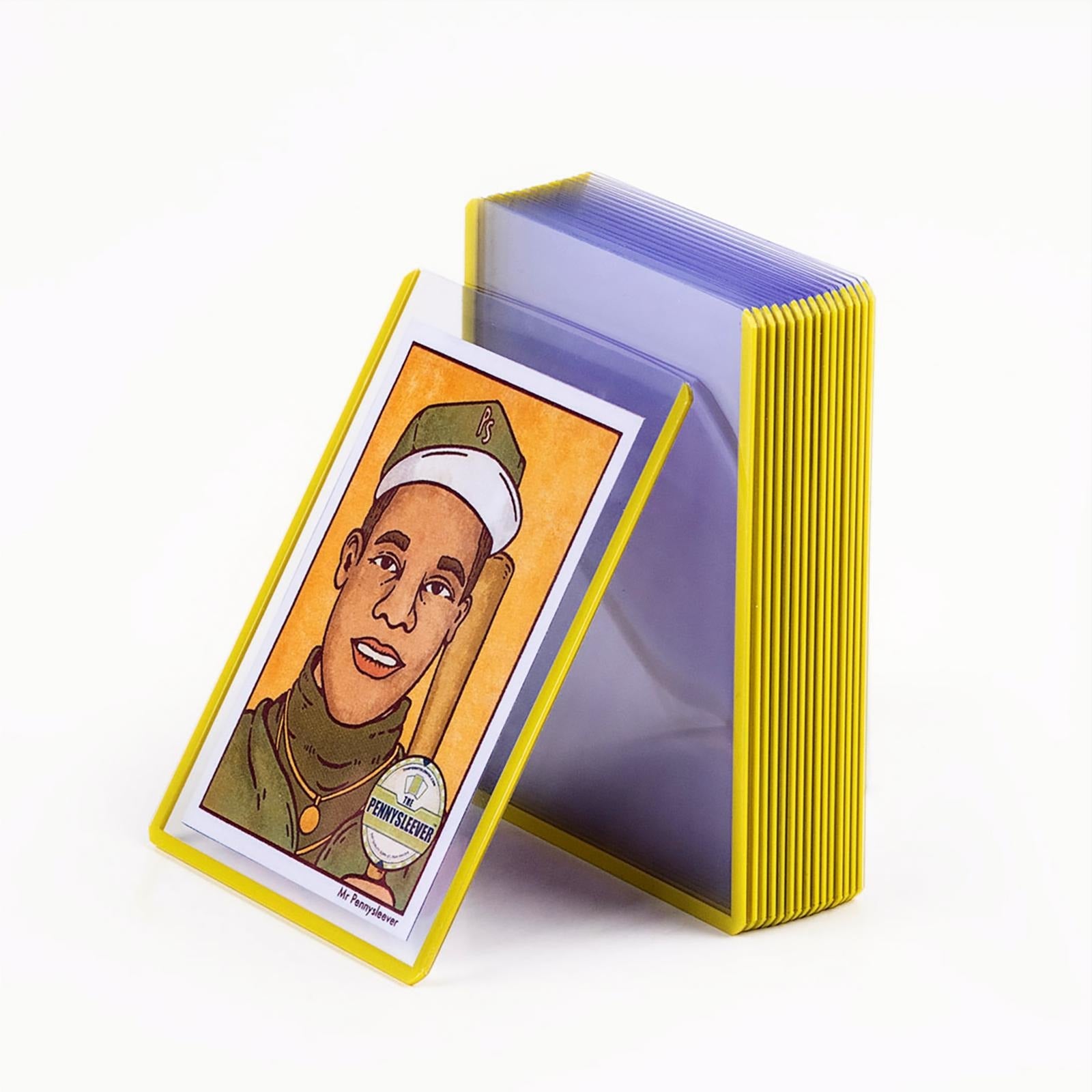 35 pt Colored Border Toploader (25 count)