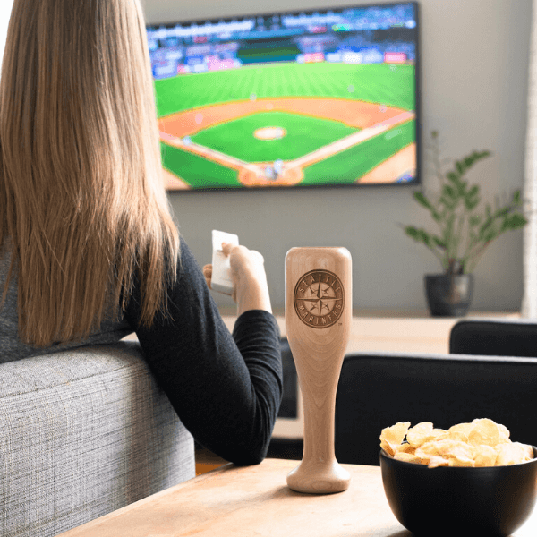 Seattle Mariners Wined Up® | Baseball Bat Wine Mug