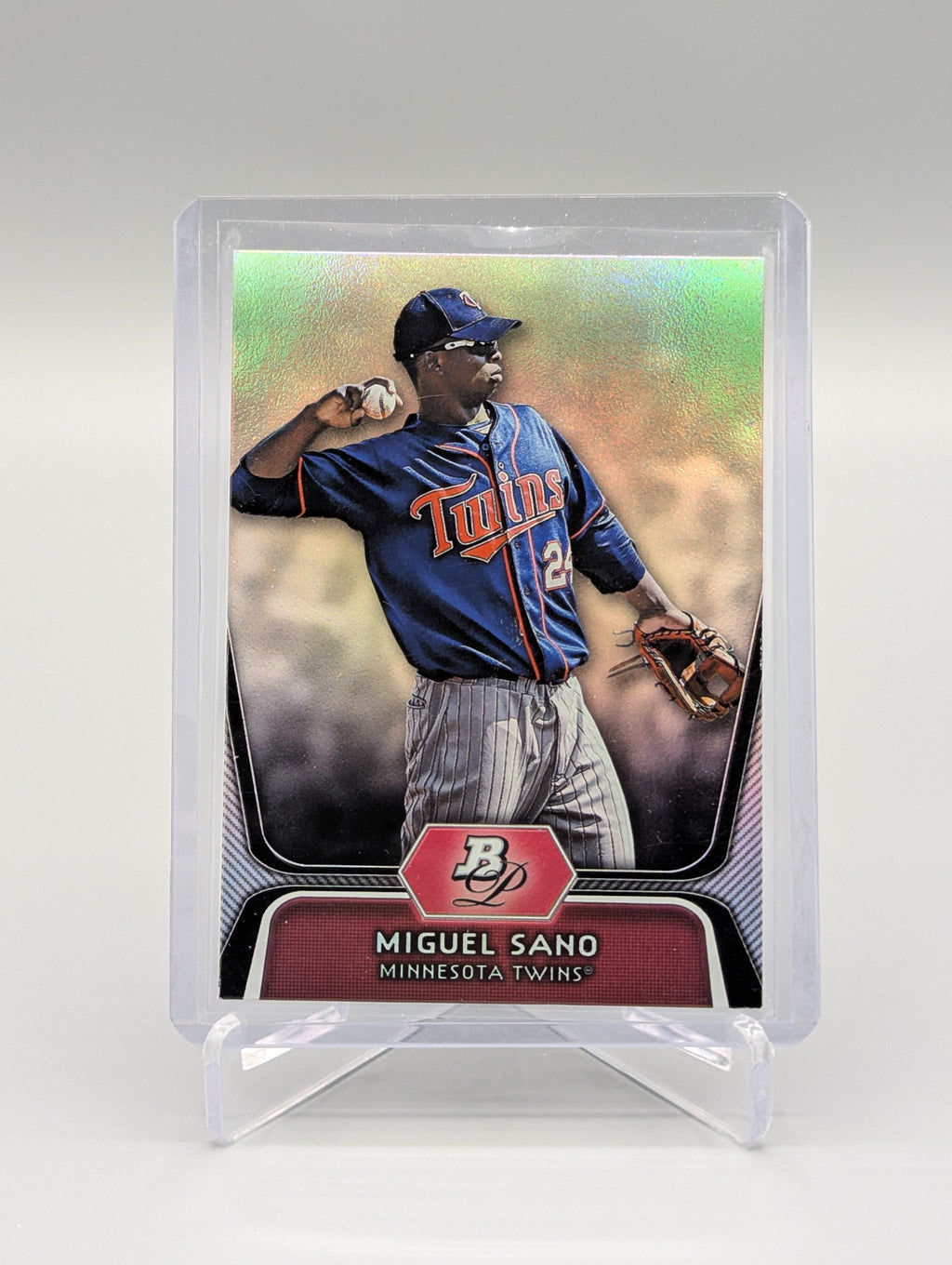 2012 Bowman Platinum Refractor #BPP39 Miguel Sano Twins