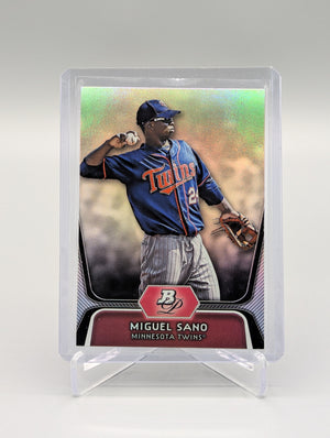 2012 Bowman Platinum Refractor #BPP39 Miguel Sano Twins