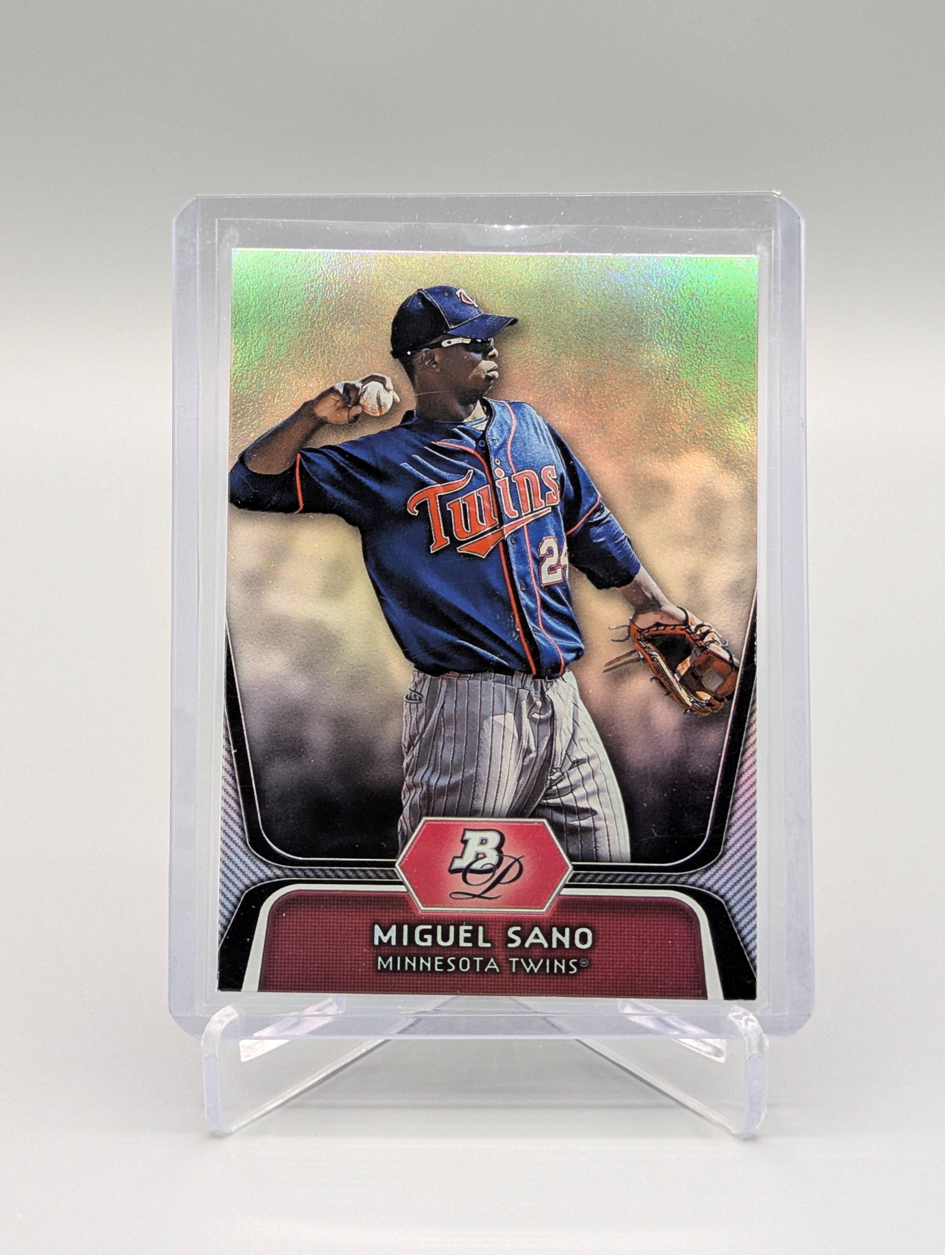 2012 Bowman Platinum Refractor #BPP39 Miguel Sano Twins