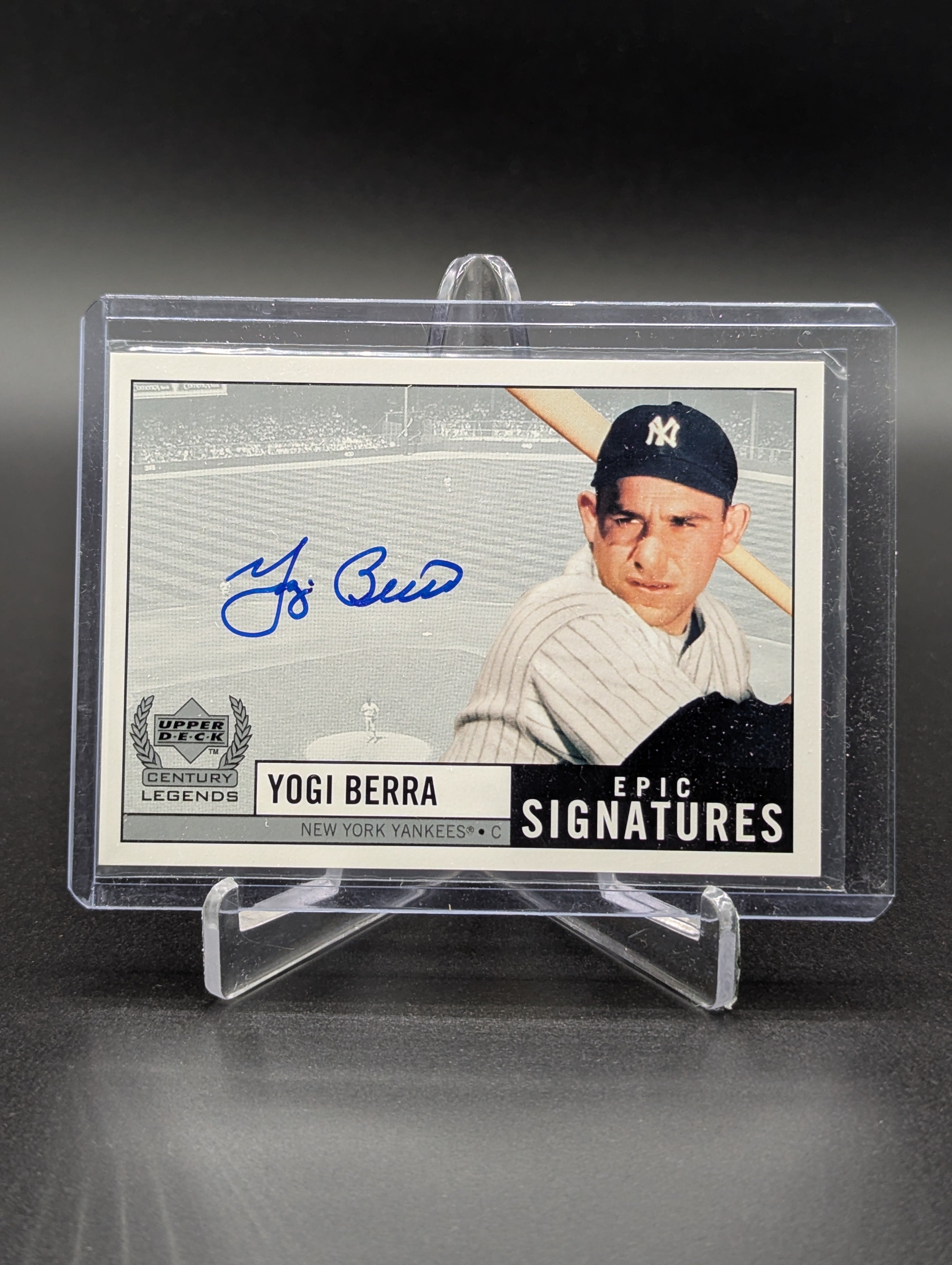 1999 UD Century Legends #YB Yogi Berra Yankees