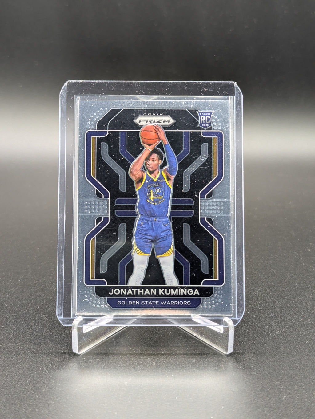 2021-22 Panini Prizm #307 Jonathan Kuminga RC Warriors