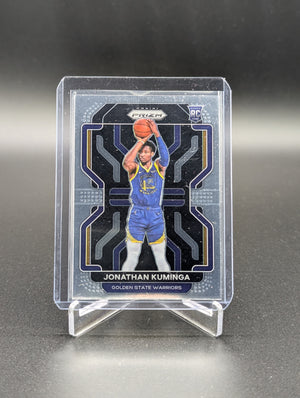 2021-22 Panini Prizm #307 Jonathan Kuminga RC Warriors