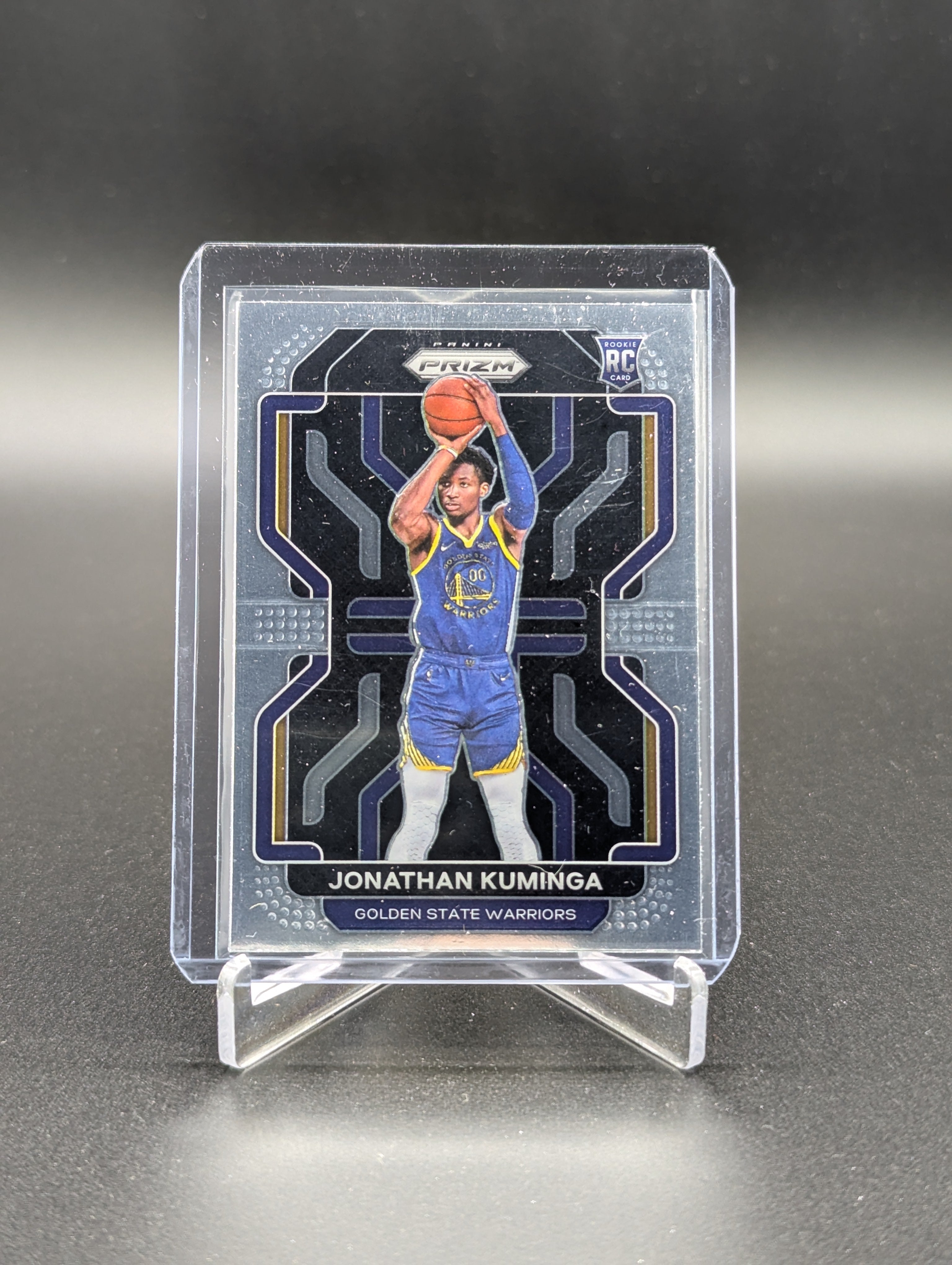 2021-22 Panini Prizm #307 Jonathan Kuminga RC Warriors