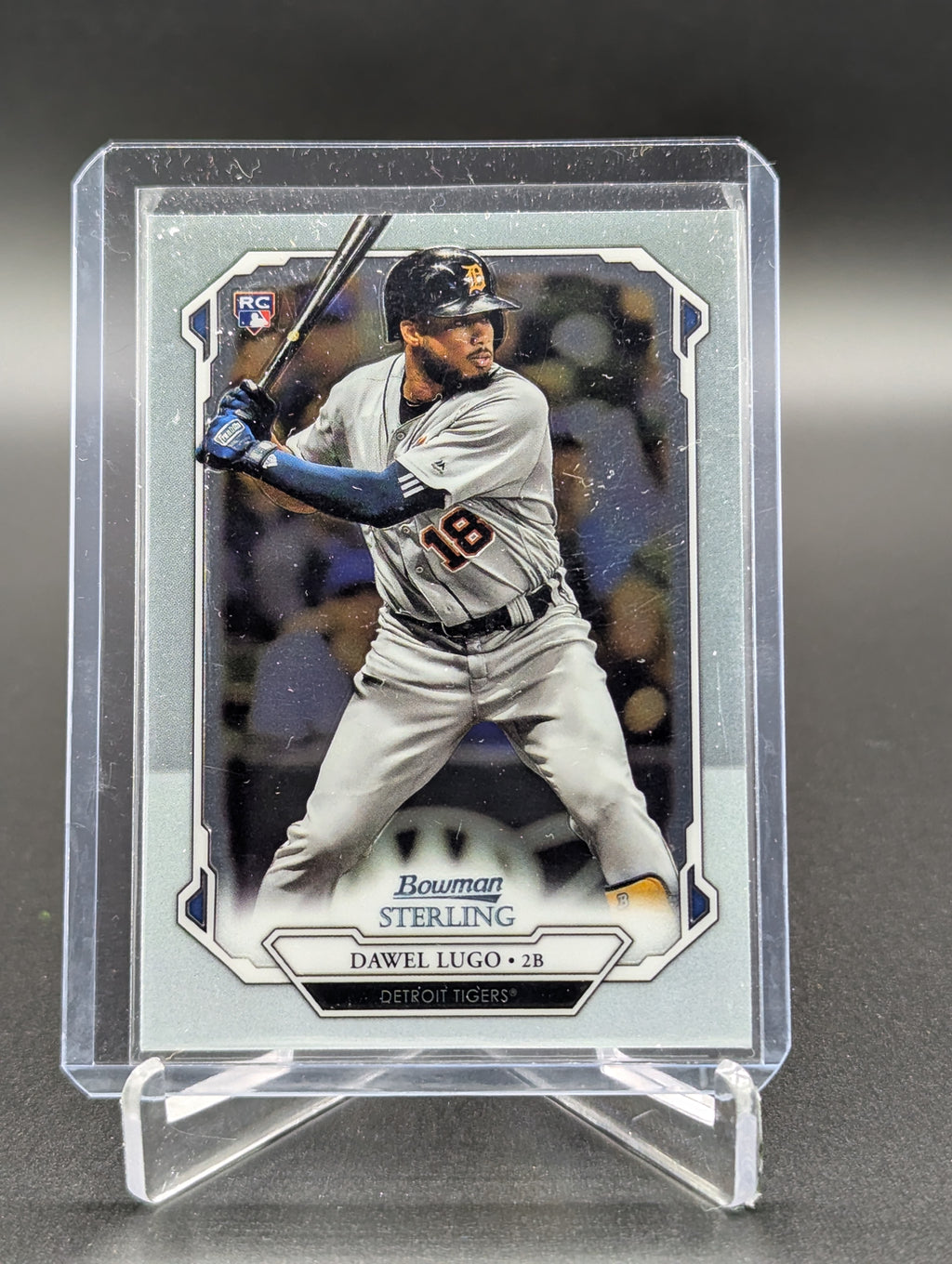 2019 Bowman Sterling RC #BSR-71 Dawel Lugo Tigers