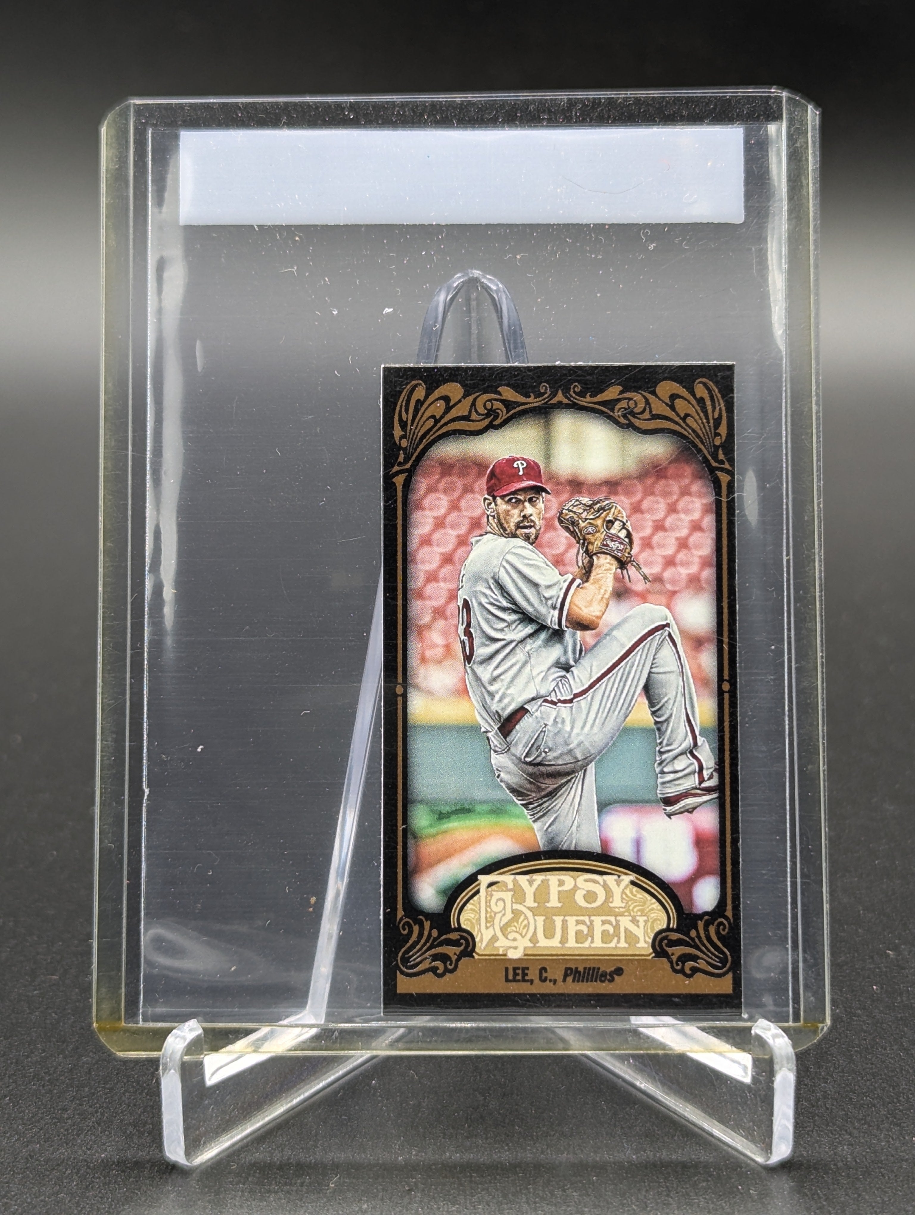 2012 Topps Gypsy Queen Mini Black #170 Cliff Lee Phillies