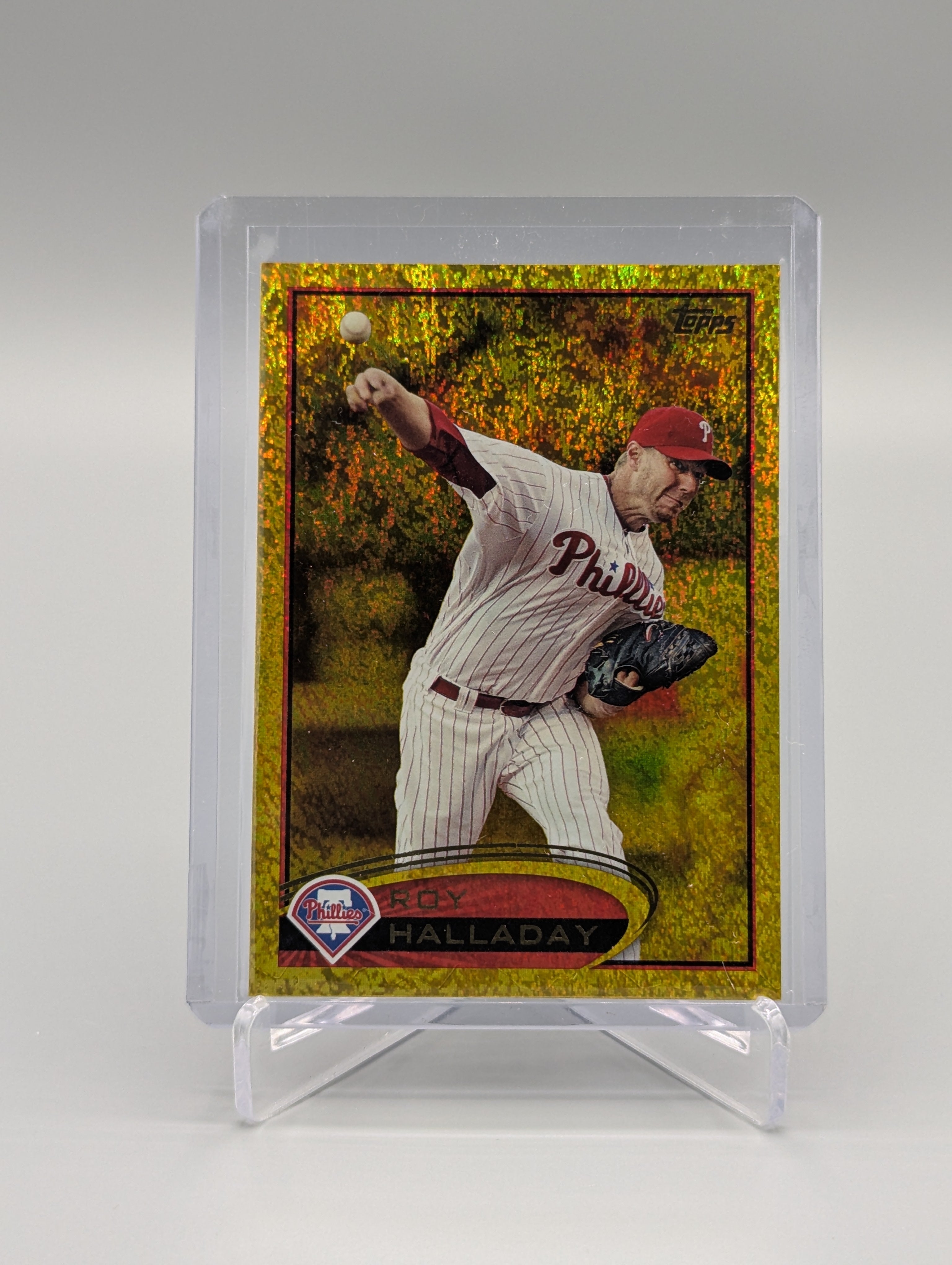 2022 Topps Gold Sparkle #150 Roy Halladay Phillies