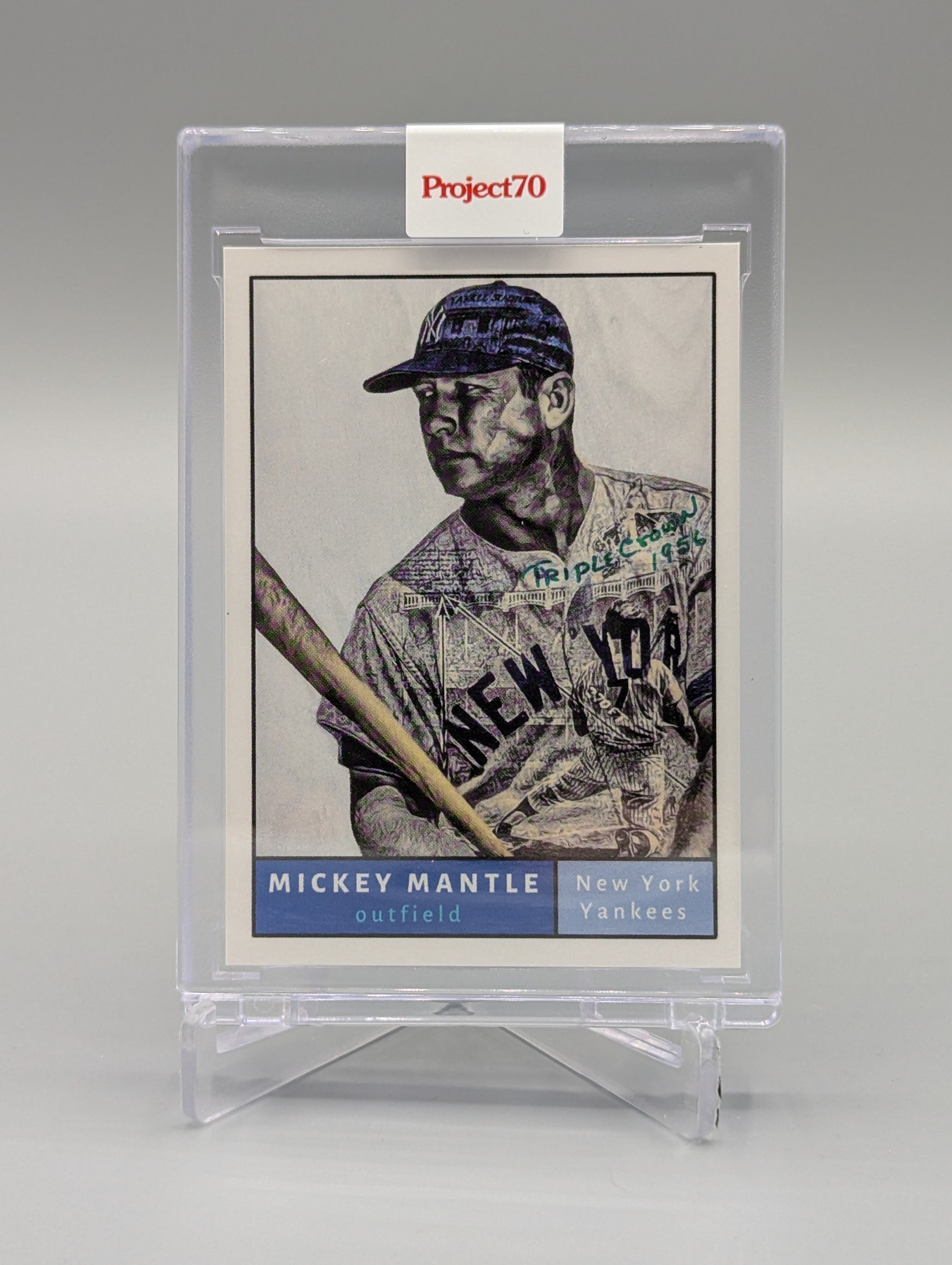 Topps Project 70 Mickey Mantle By Lauren Taylor