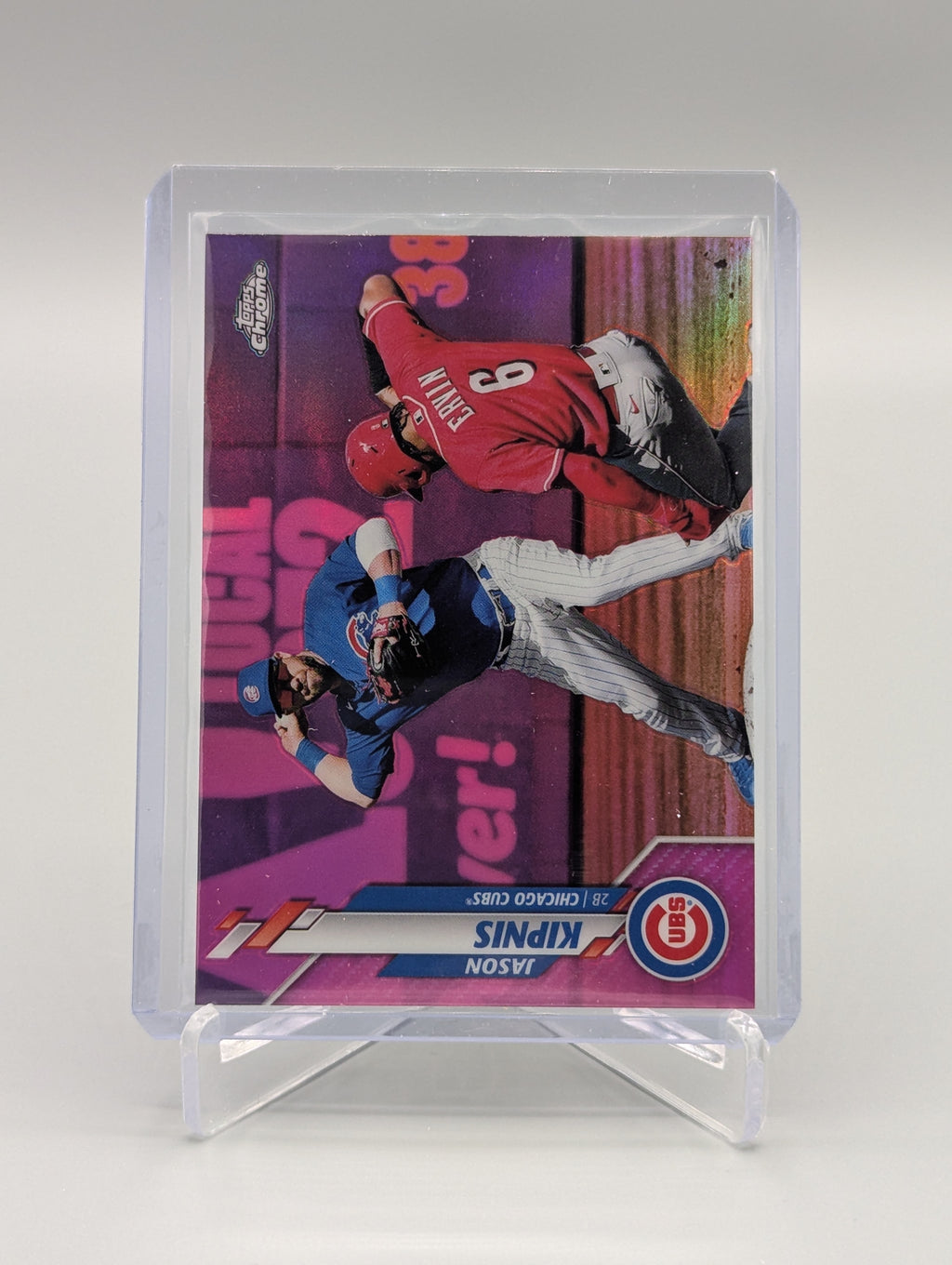 2020 Topps Chrome Update Pink Refractor #U-6 Jason Kipnis Cubs