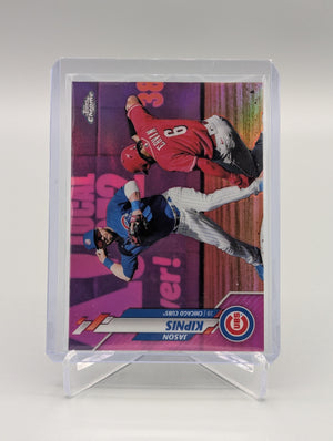 2020 Topps Chrome Update Pink Refractor #U-6 Jason Kipnis Cubs