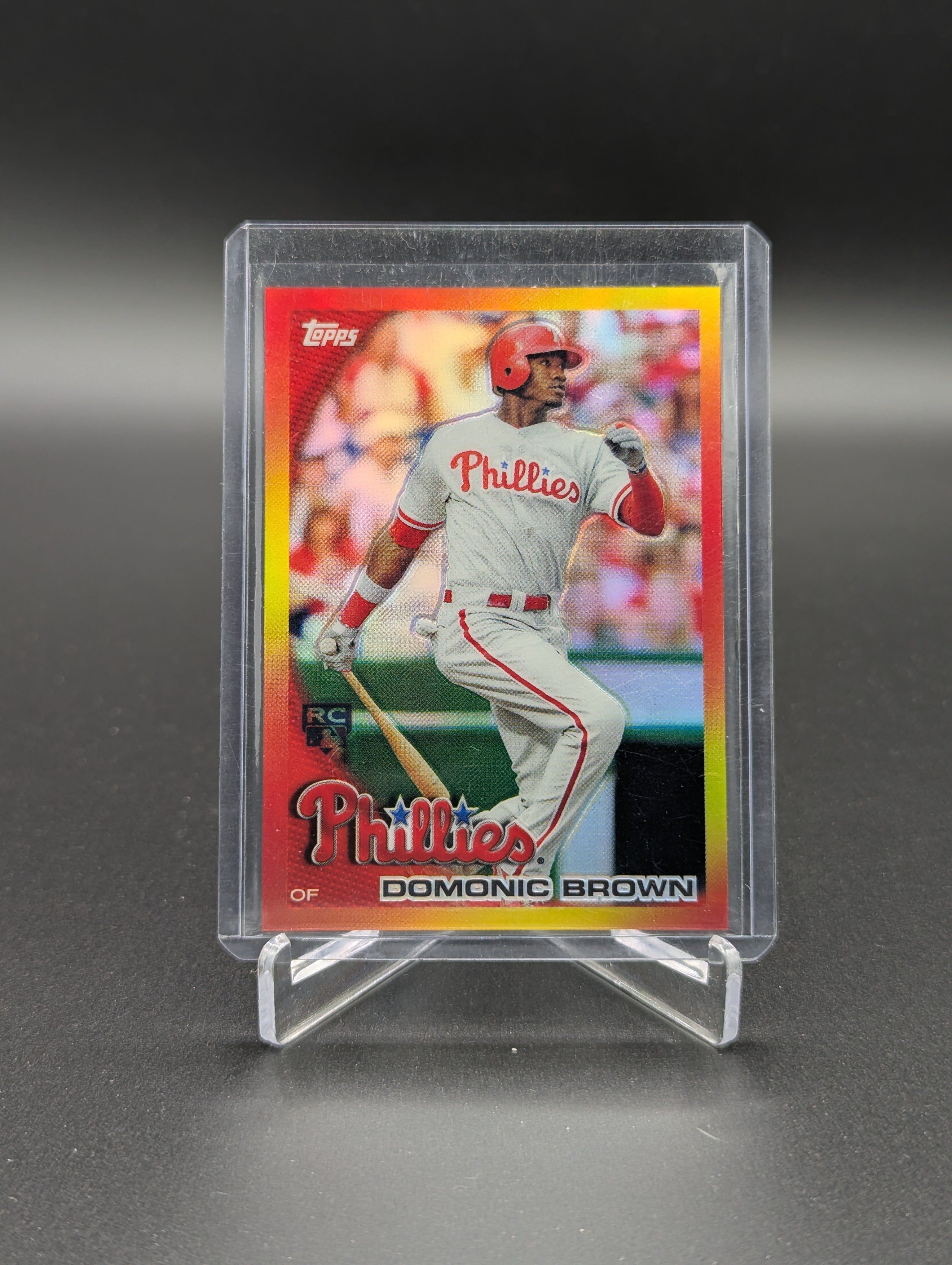 2010 Topps Red Hot Rookie Redemption #RHR-7 Domonic Brown Phillies