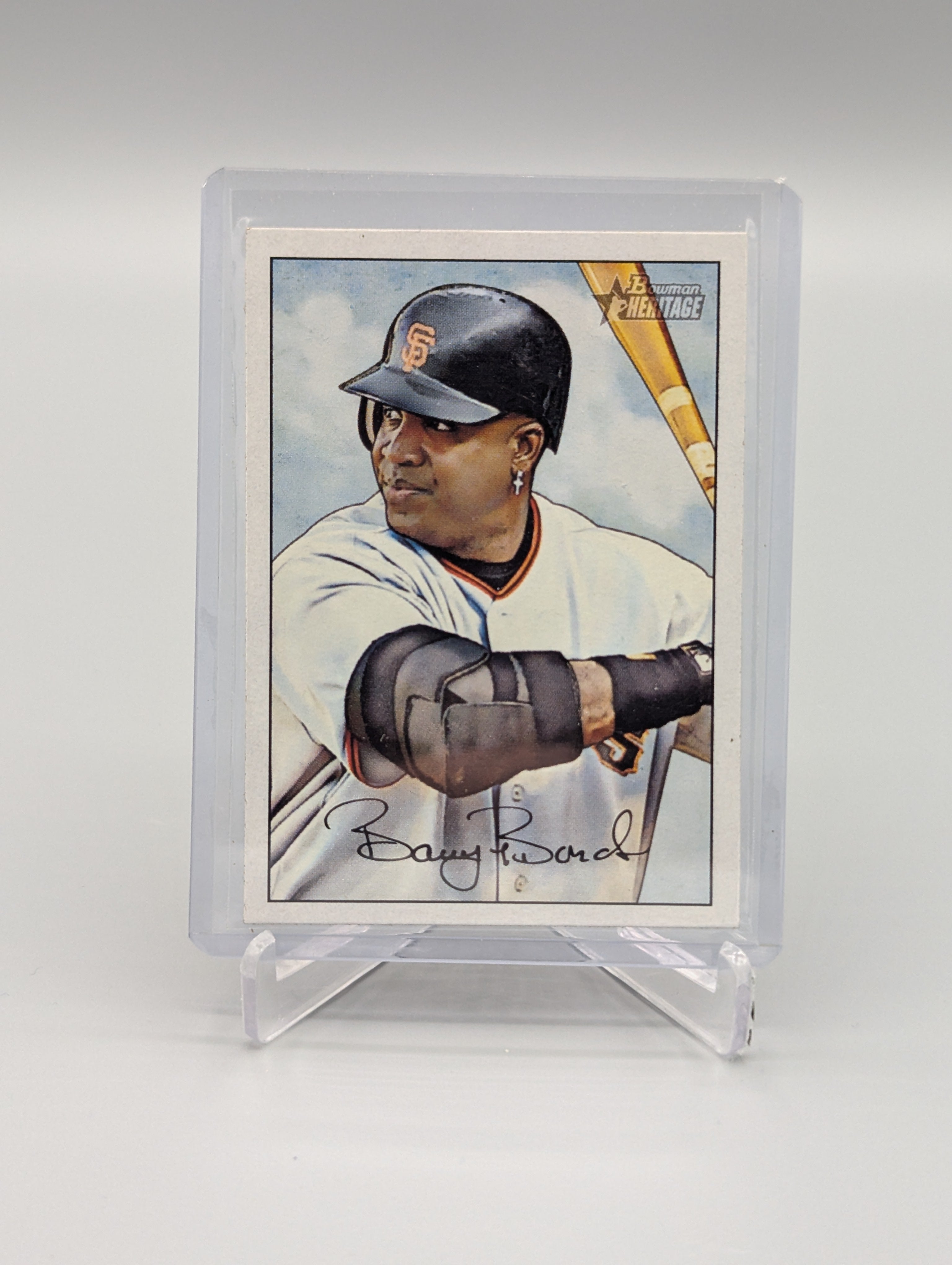 2007 Bowman Heritage SP #200 Barry Bonds Giants