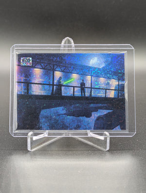 2025 Topps Chrome Star Wars Galaxy Mini Diamond #92 Lord Vader