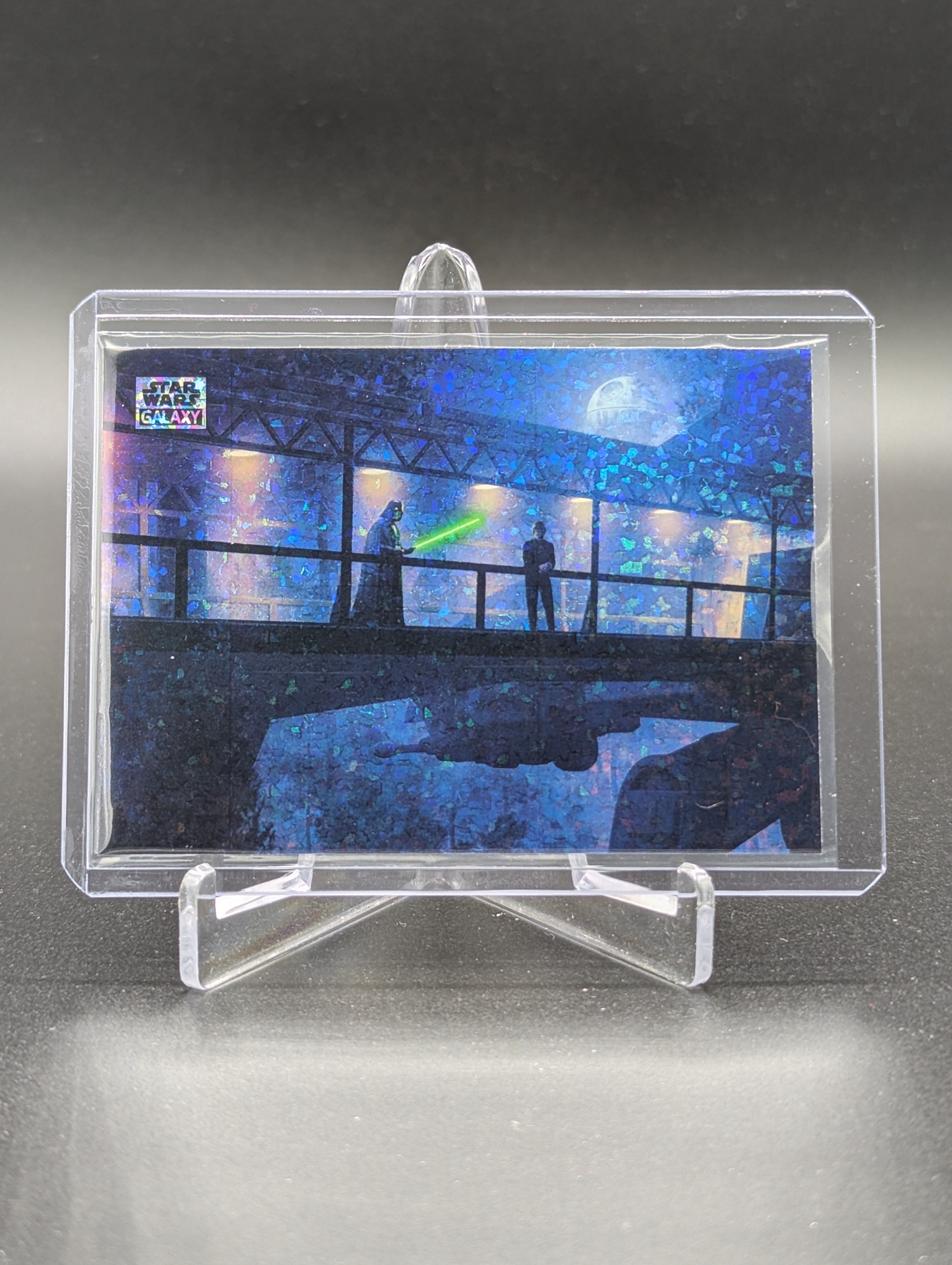 2025 Topps Chrome Star Wars Galaxy Mini Diamond #92 Lord Vader