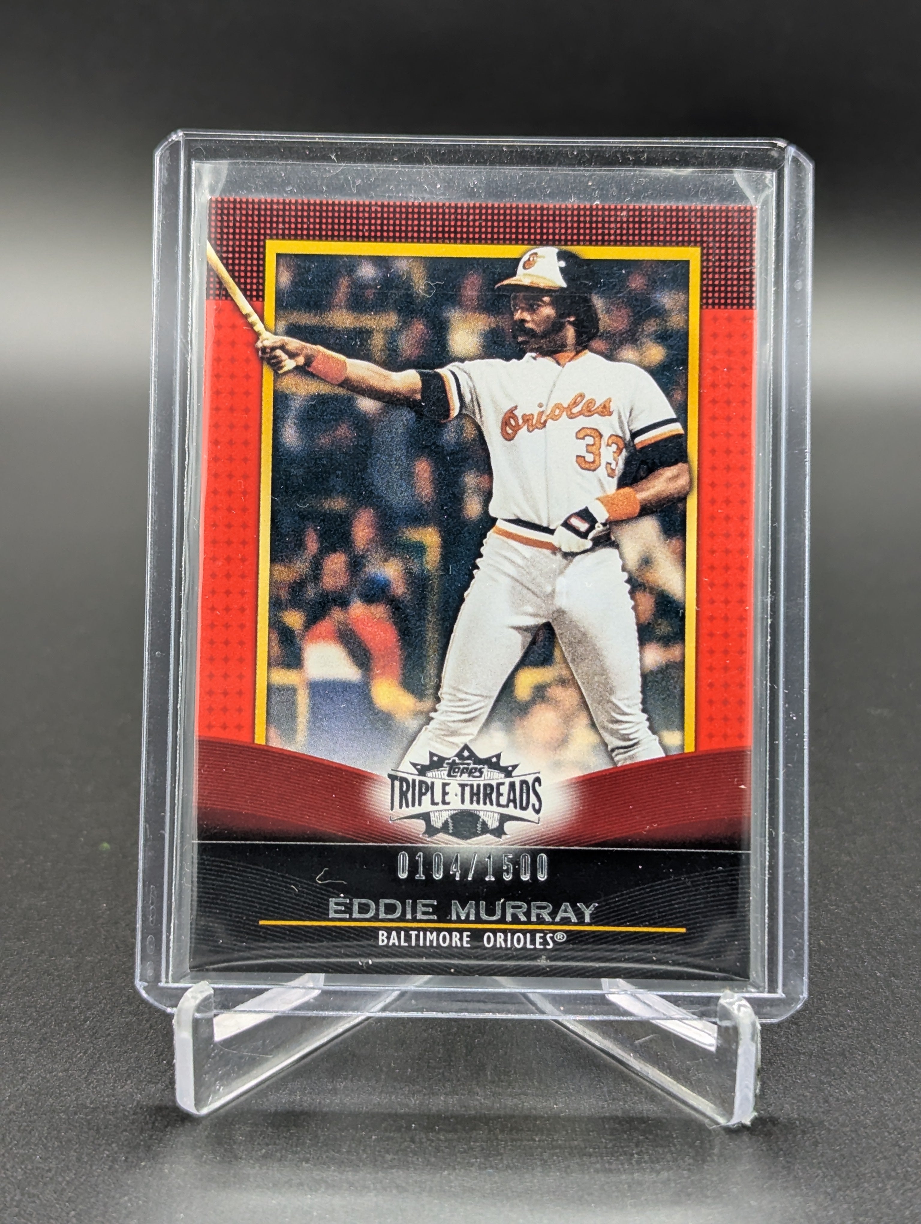 2011 Topps Triple Threads /1500 #14 Eddie Murray Orioles
