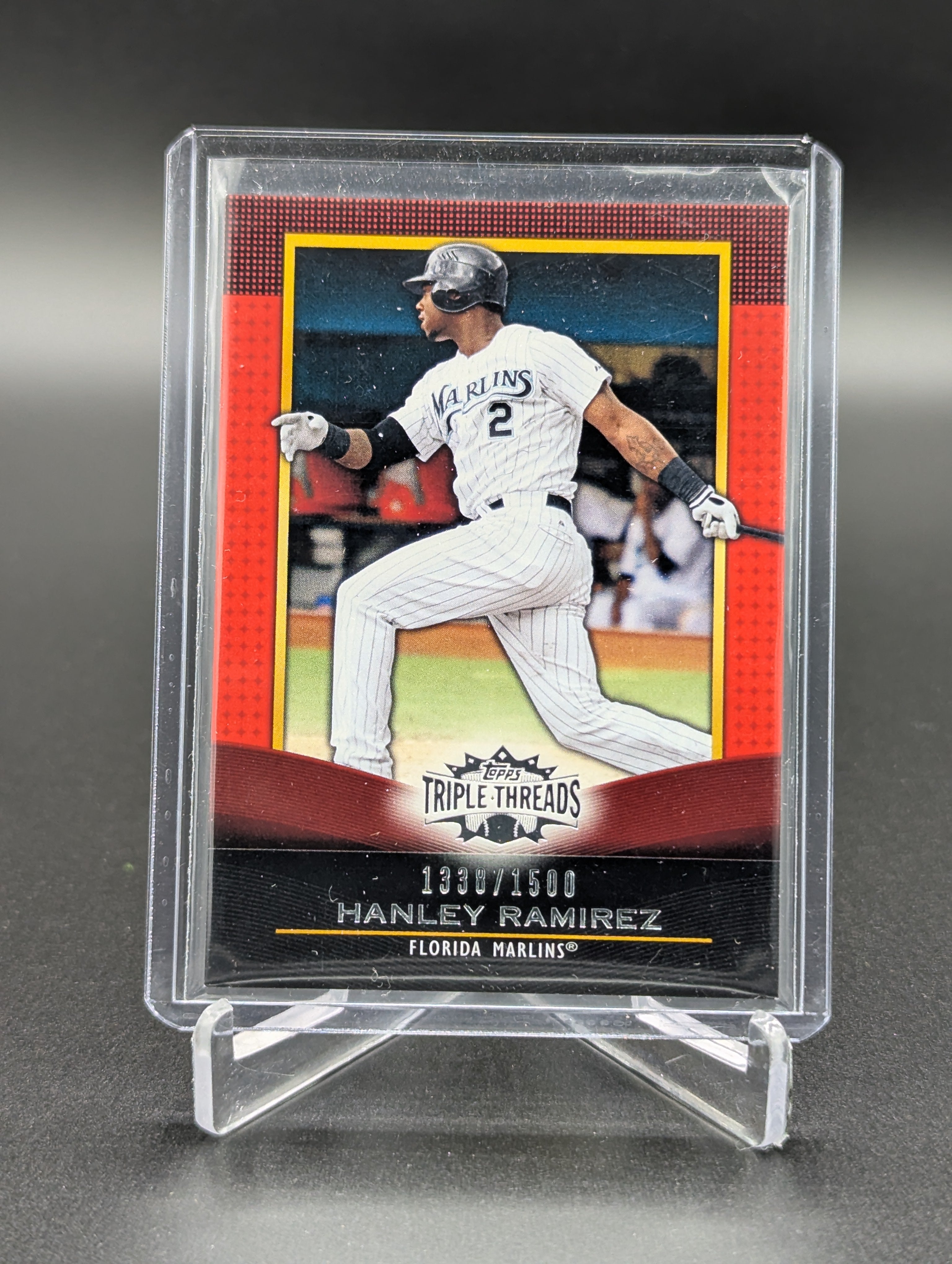 2011 Topps Triple Threads /1500 #13 Hanley Ramirez Marlins