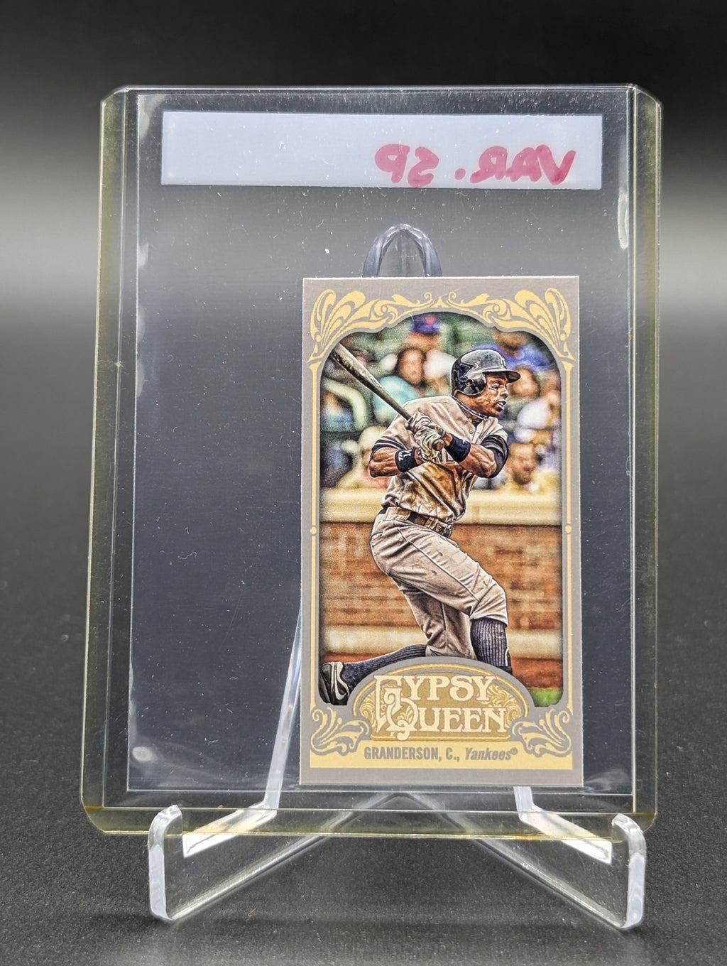 2012 Topps Gypsy Queen Mini Image Variation #260 Curtis Granderson